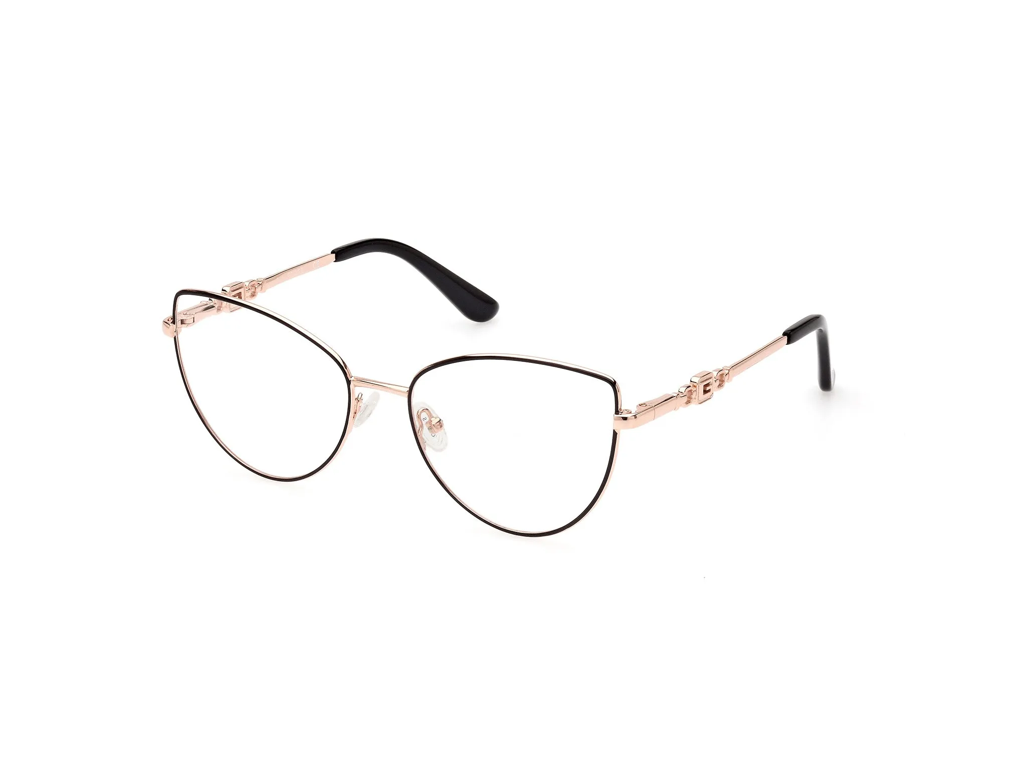 Guess GU2954 5 Montature da vista Metallo Nero Cat Eye Normale - immagine 1