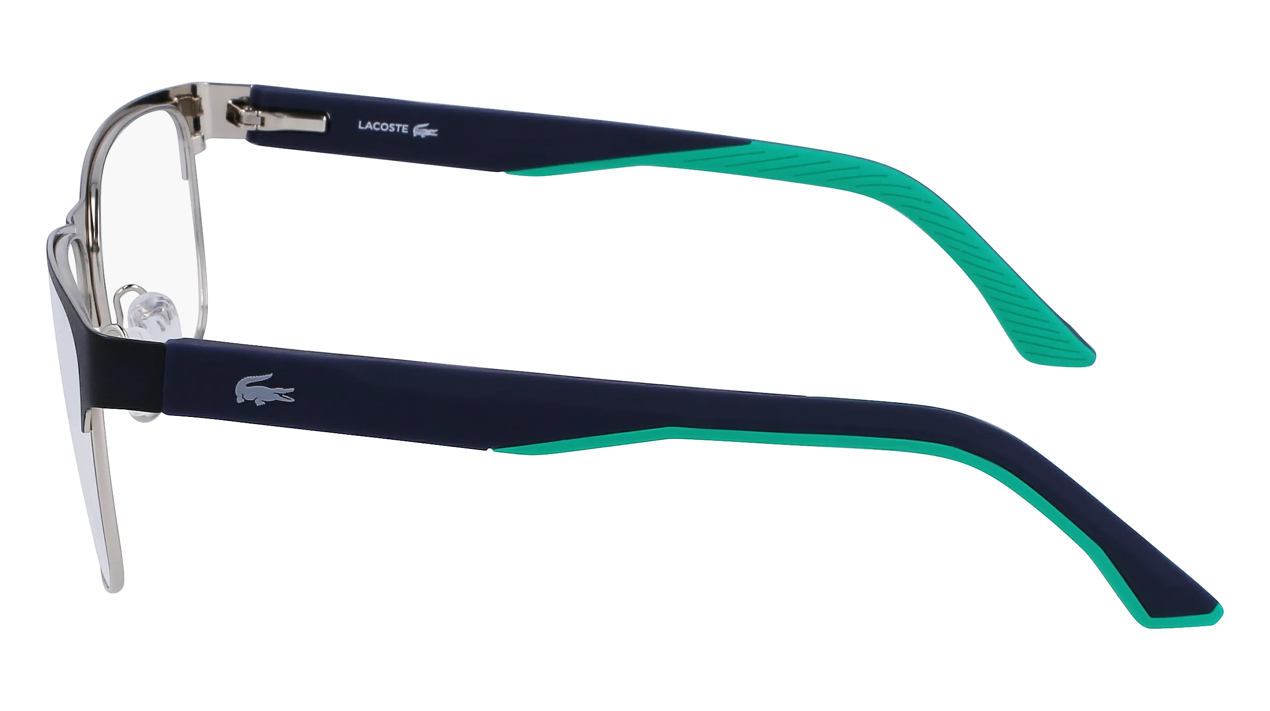 Lacoste L2291 414 Montature da vista Metallo Blu Squadrata Normale Normale - immagine 4