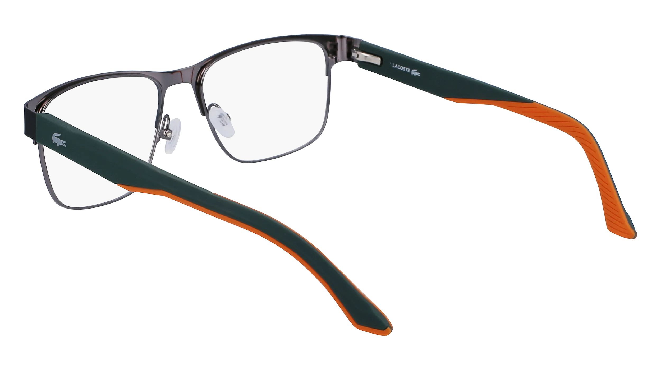 Lacoste L2291 318 Montature da vista Metallo Verde Squadrata Normale Normale - immagine 3