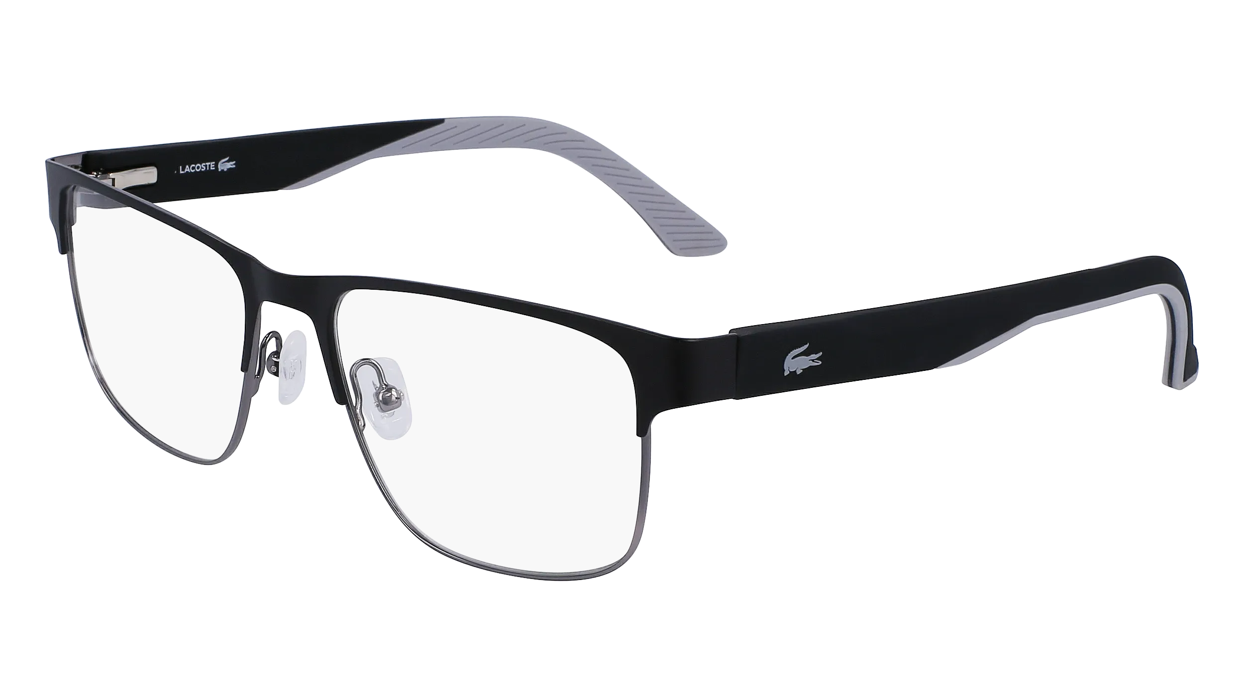 Lacoste L2291 001 Montature da vista Metallo Nero Squadrata Normale Normale - immagine 1