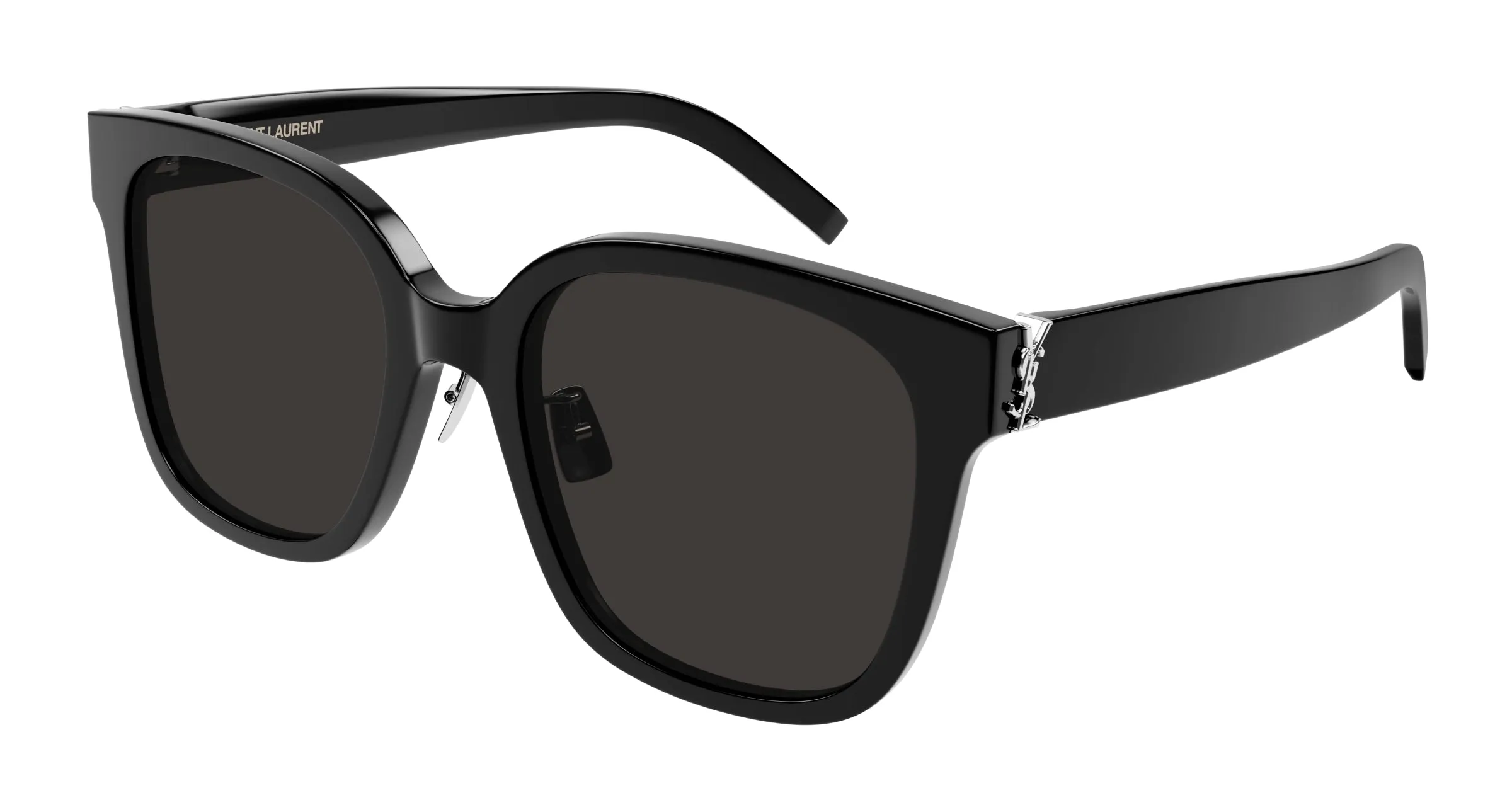 SAINT LAURENT SL M105/F 001 Occhiali da sole Acetato Nero Nero Cat Eye Normale - immagine 1