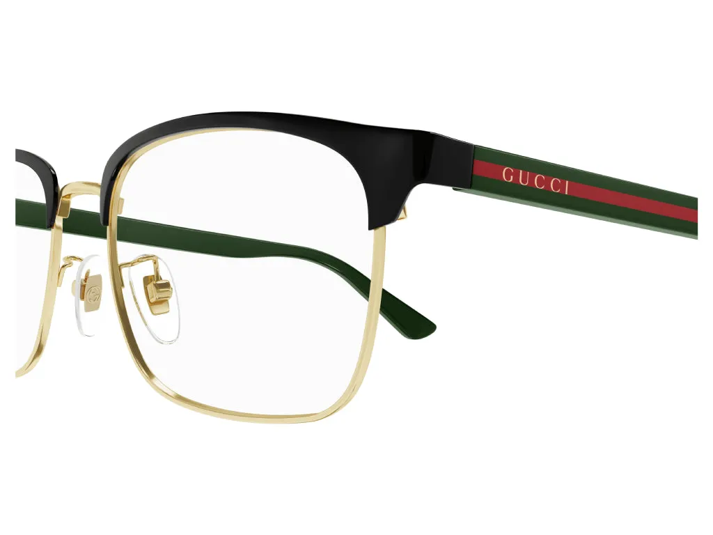 Gucci GG0934OA 004 Montature da vista Metallo Nero Squadrata - immagine 4