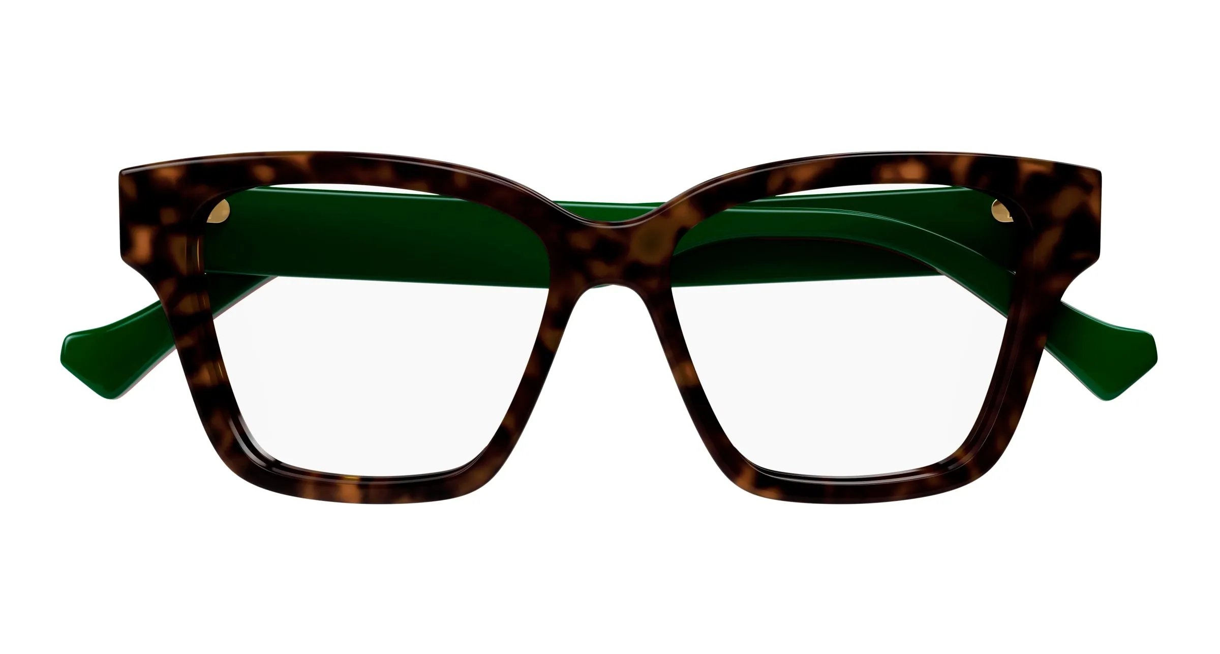 Gucci GG1302O 006 Montature da vista Plastica Havana Squadrata - immagine 3