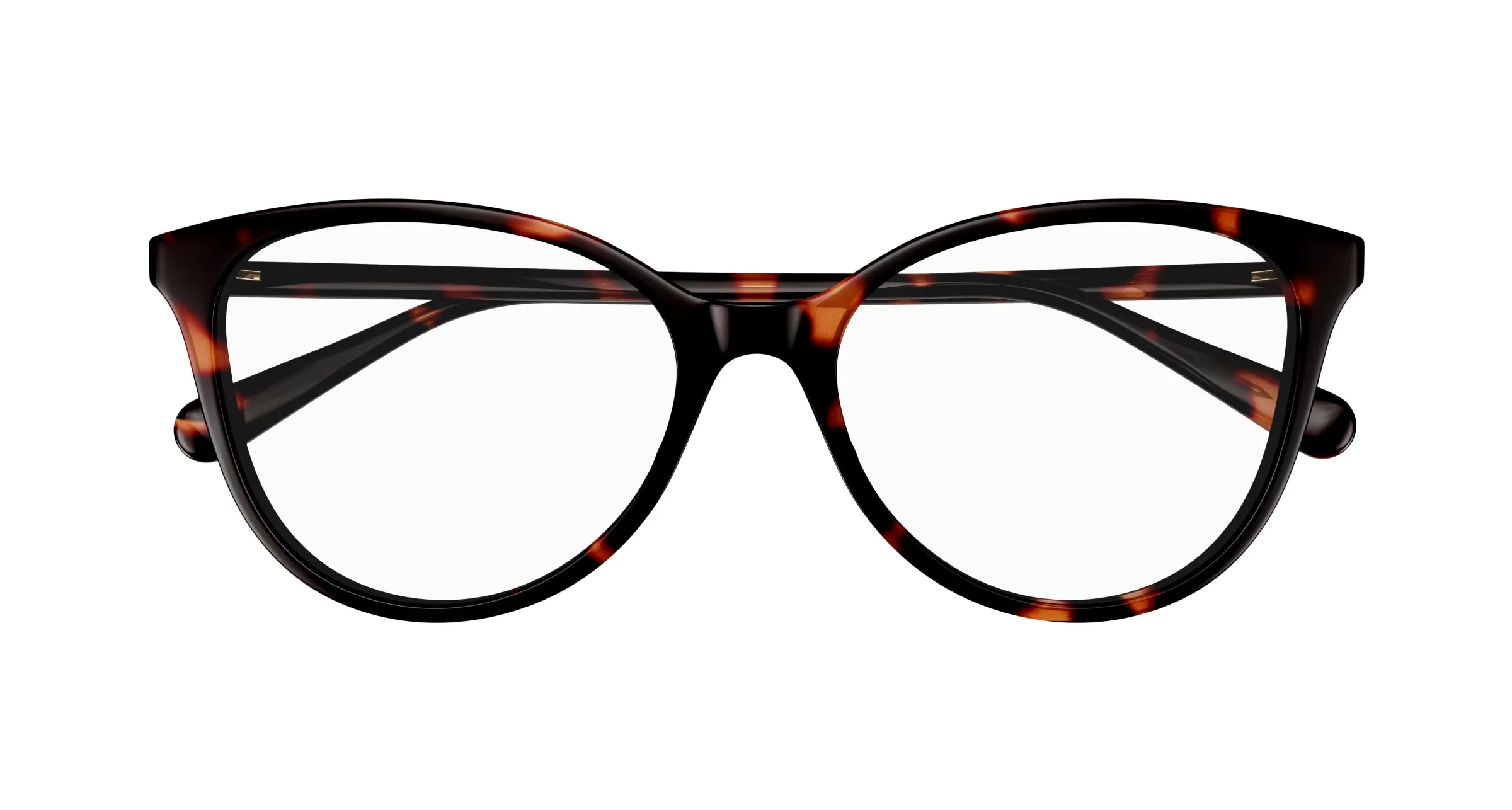 Gucci GG1359O 002 Montature da vista Acetato Havana Geometrica - immagine 4