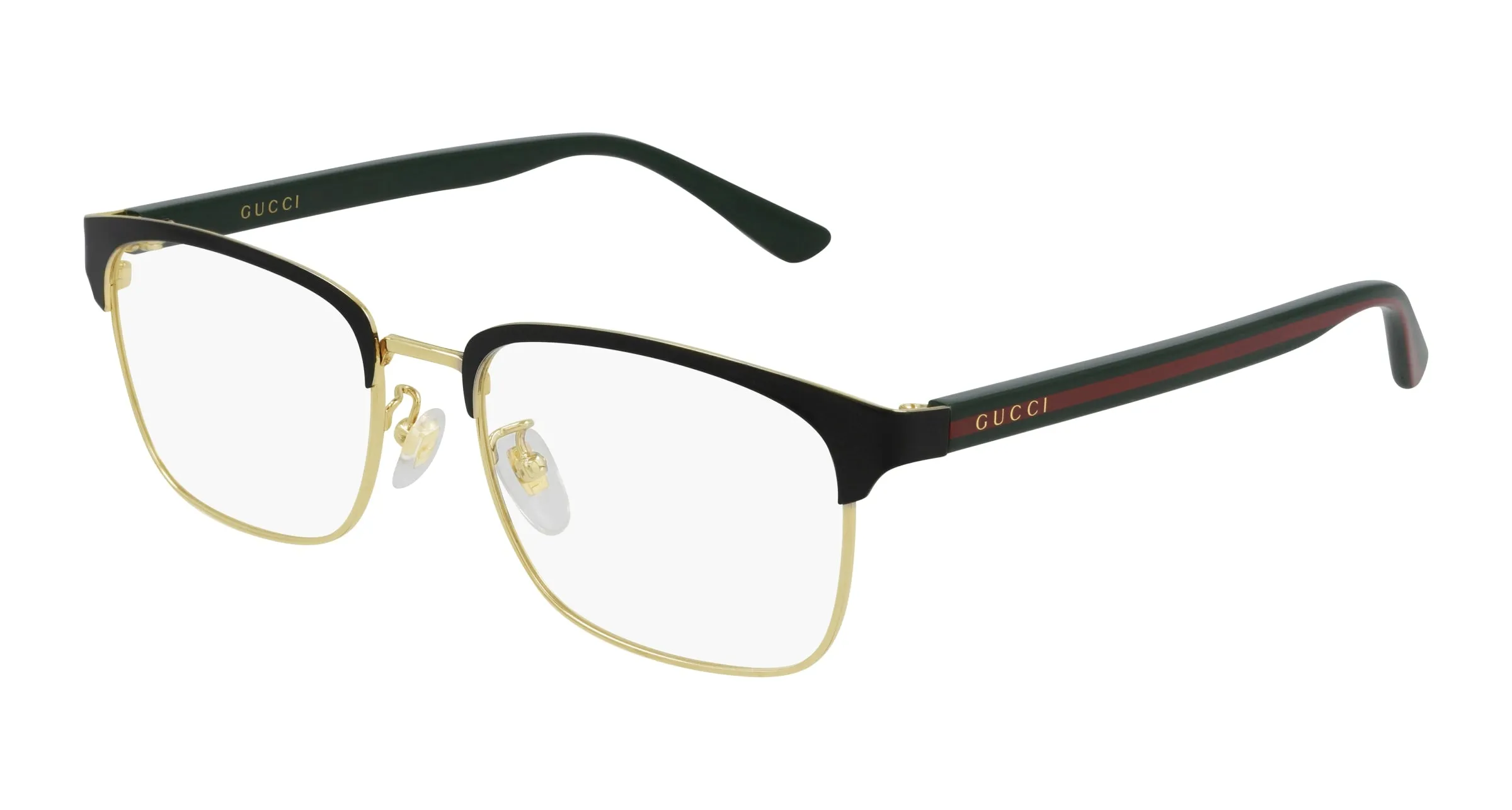 Gucci GG0934OA 001 Montature da vista Metallo Nero Squadrata - immagine 1