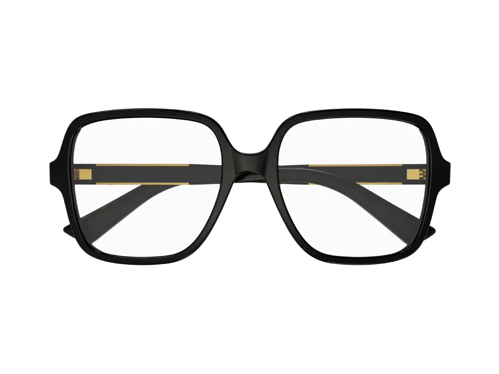 Gucci GG1193OA 001 Montature da vista Plastica Nero Squadrata - immagine 2