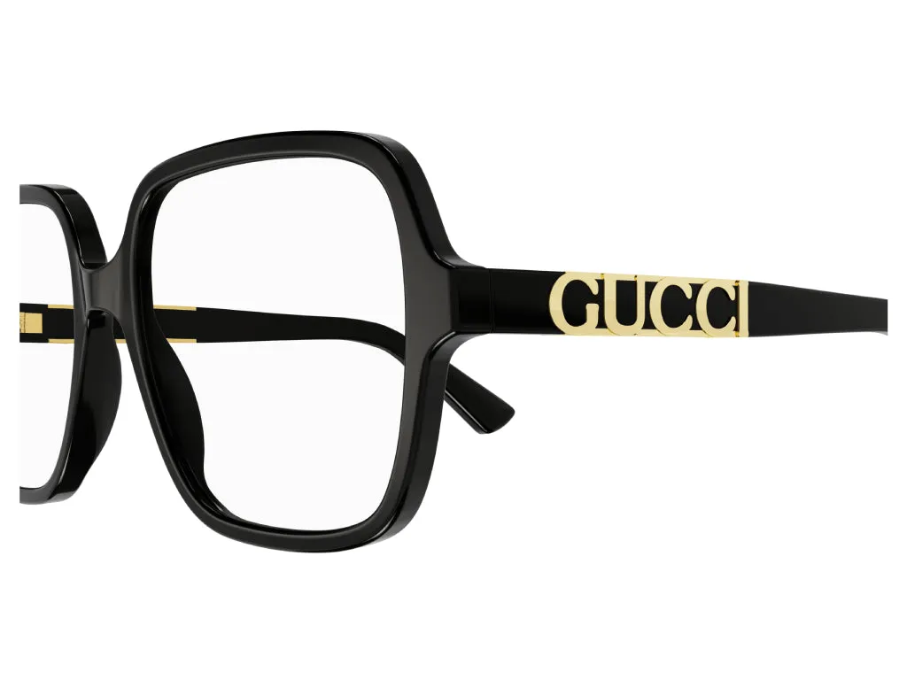 Gucci GG1193OA 001 Montature da vista Plastica Nero Squadrata - immagine 4