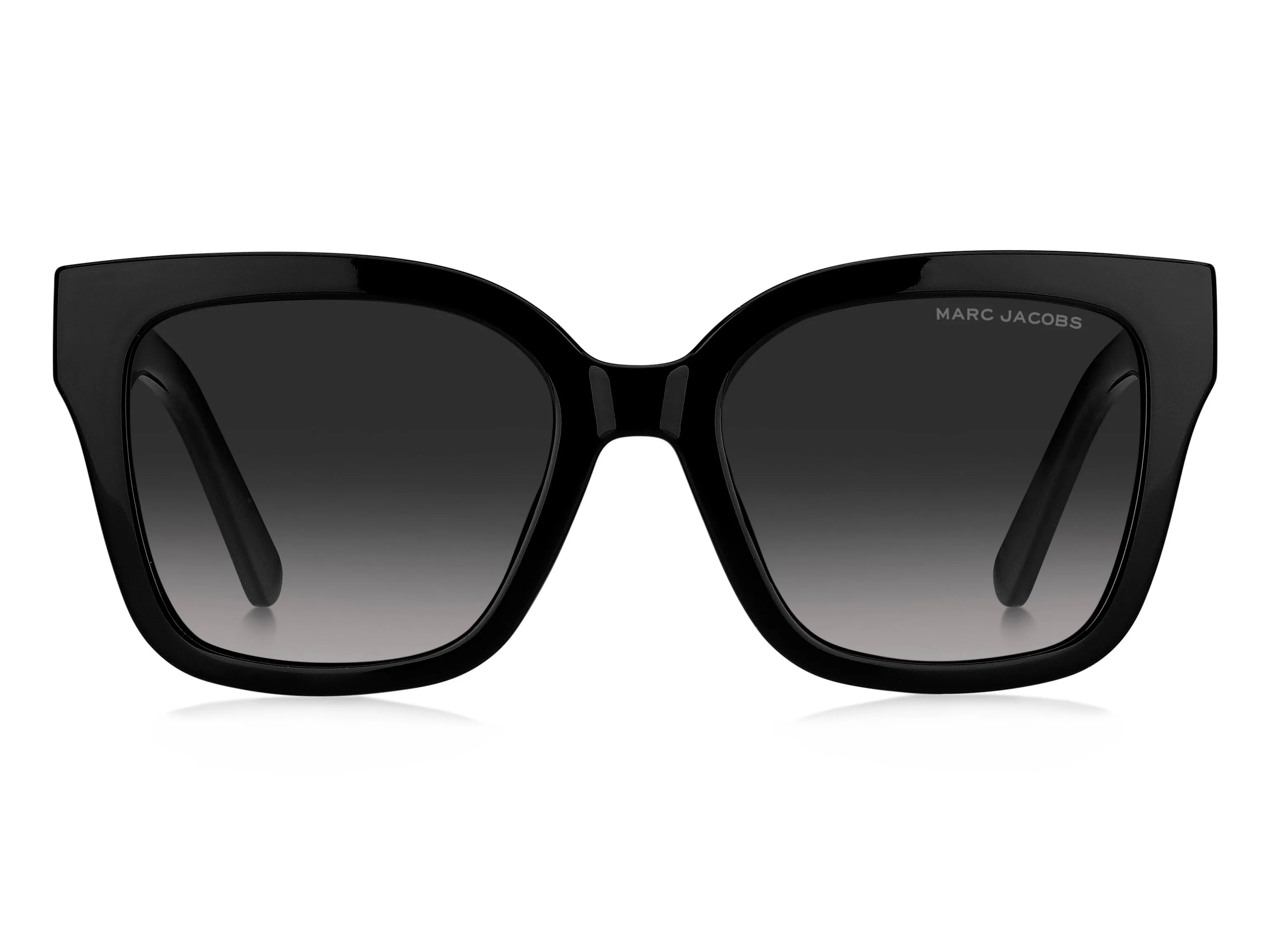 Marc Jacobs MARC 658/S 807/9O Occhiali da sole Plastica Nero Grigio Squadrata Sfumato - immagine 3