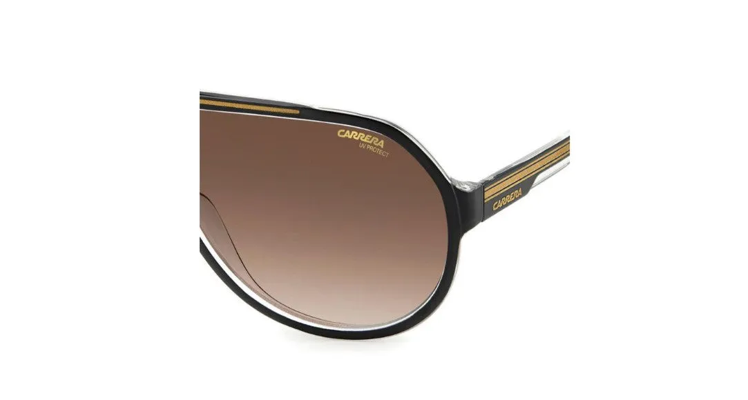 Carrera CARRERA 1057/S 2M2/HA Occhiali da sole Plastica Nero Marrone Pilot Sfumato - immagine 4