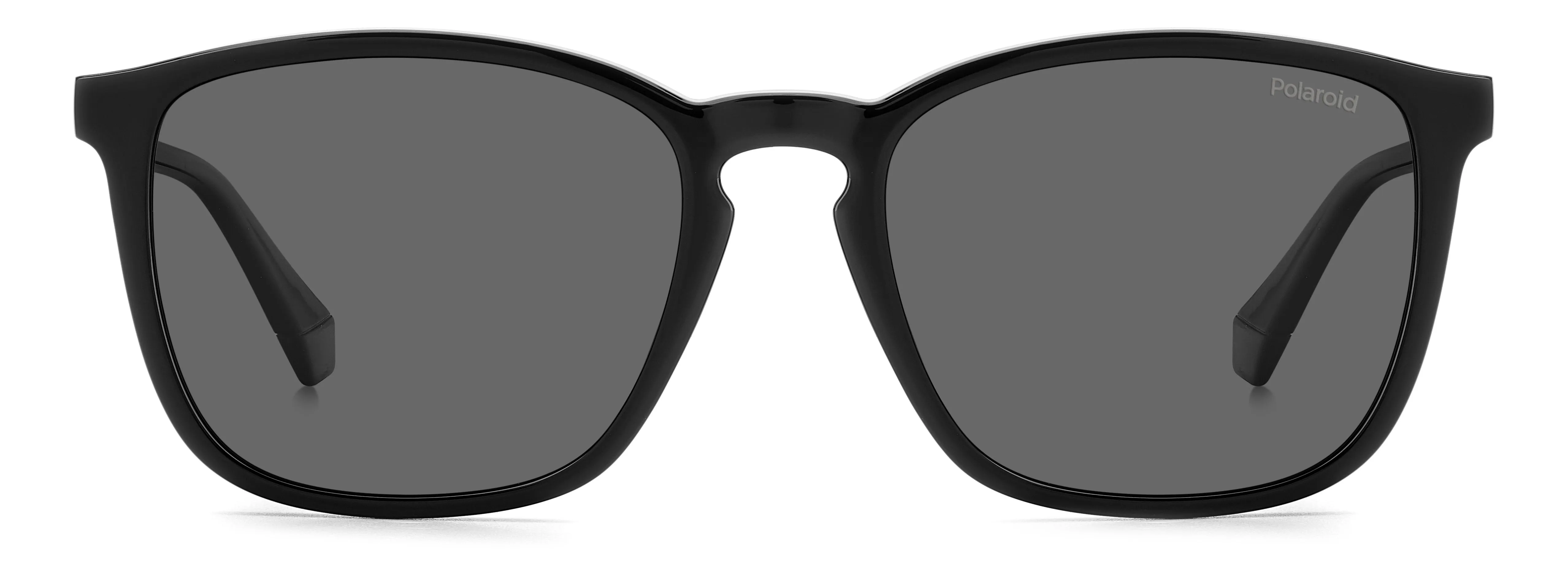 Polaroid PLD 4139/S 807/M9 Occhiali da sole Plastica Nero Grigio Squadrata Polarizzata - immagine 2
