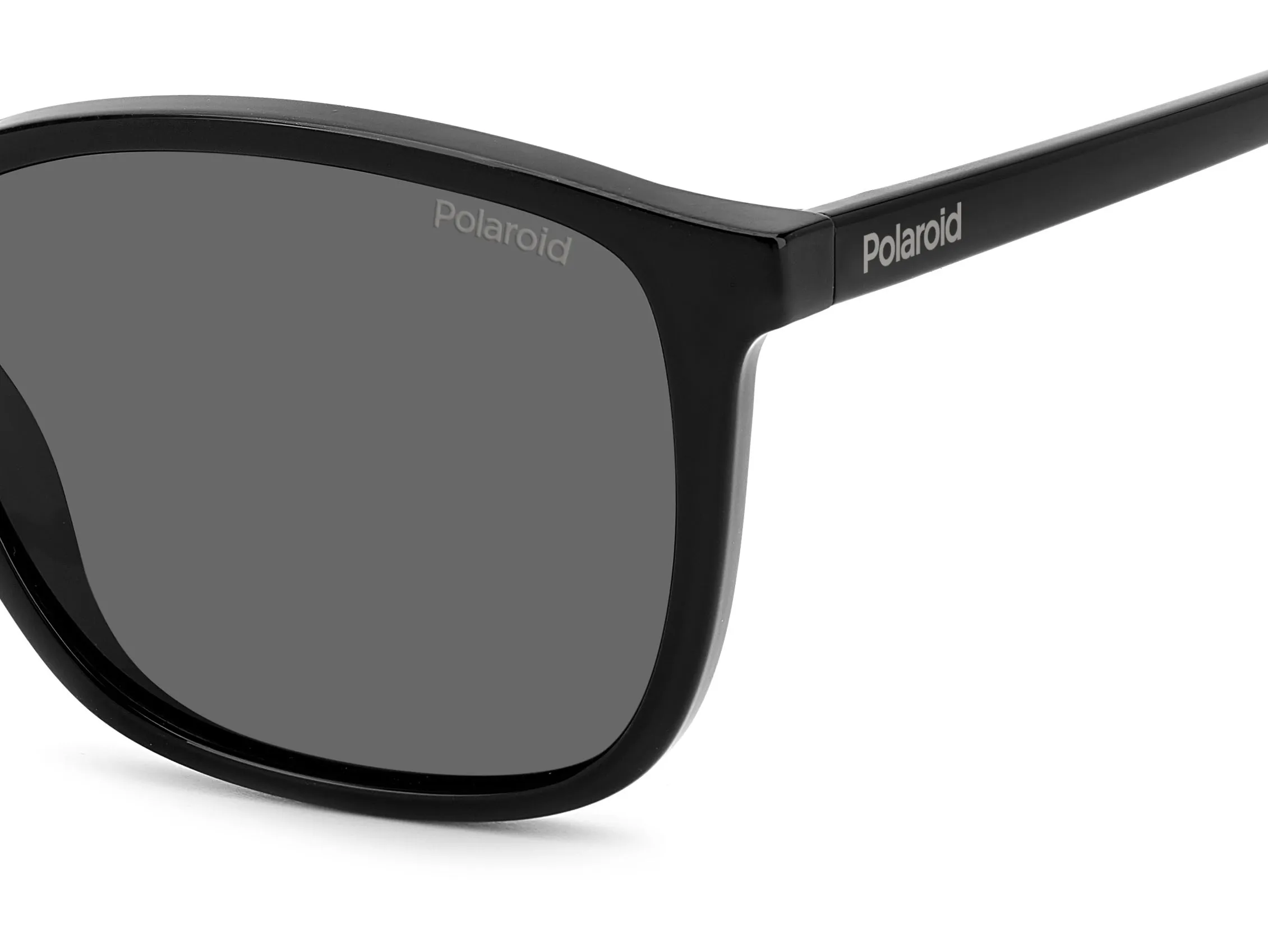 Polaroid PLD 4139/S 807/M9 Occhiali da sole Plastica Nero Grigio Squadrata Polarizzata - immagine 4