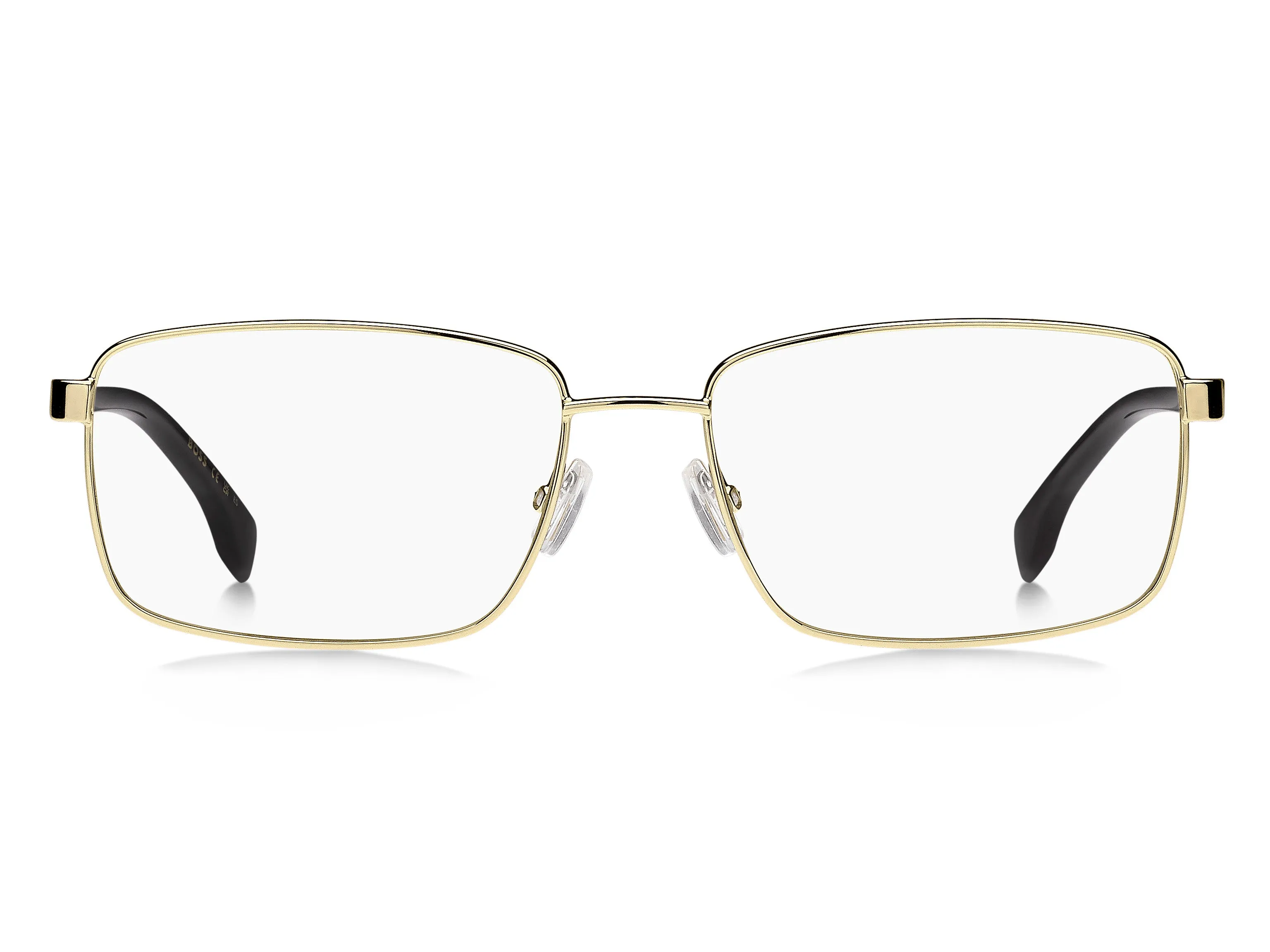 Hugo Boss BOSS 1495 RHL Montature da vista Metallo Oro / Nero Squadrata - immagine 3