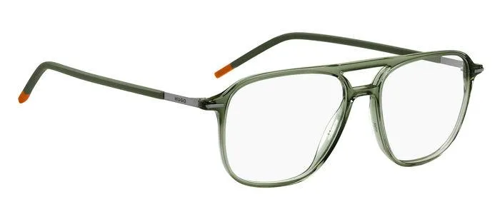 Hugo Boss HG 1232 1ED Montature da vista Acetato Verde Squadrata - immagine 2