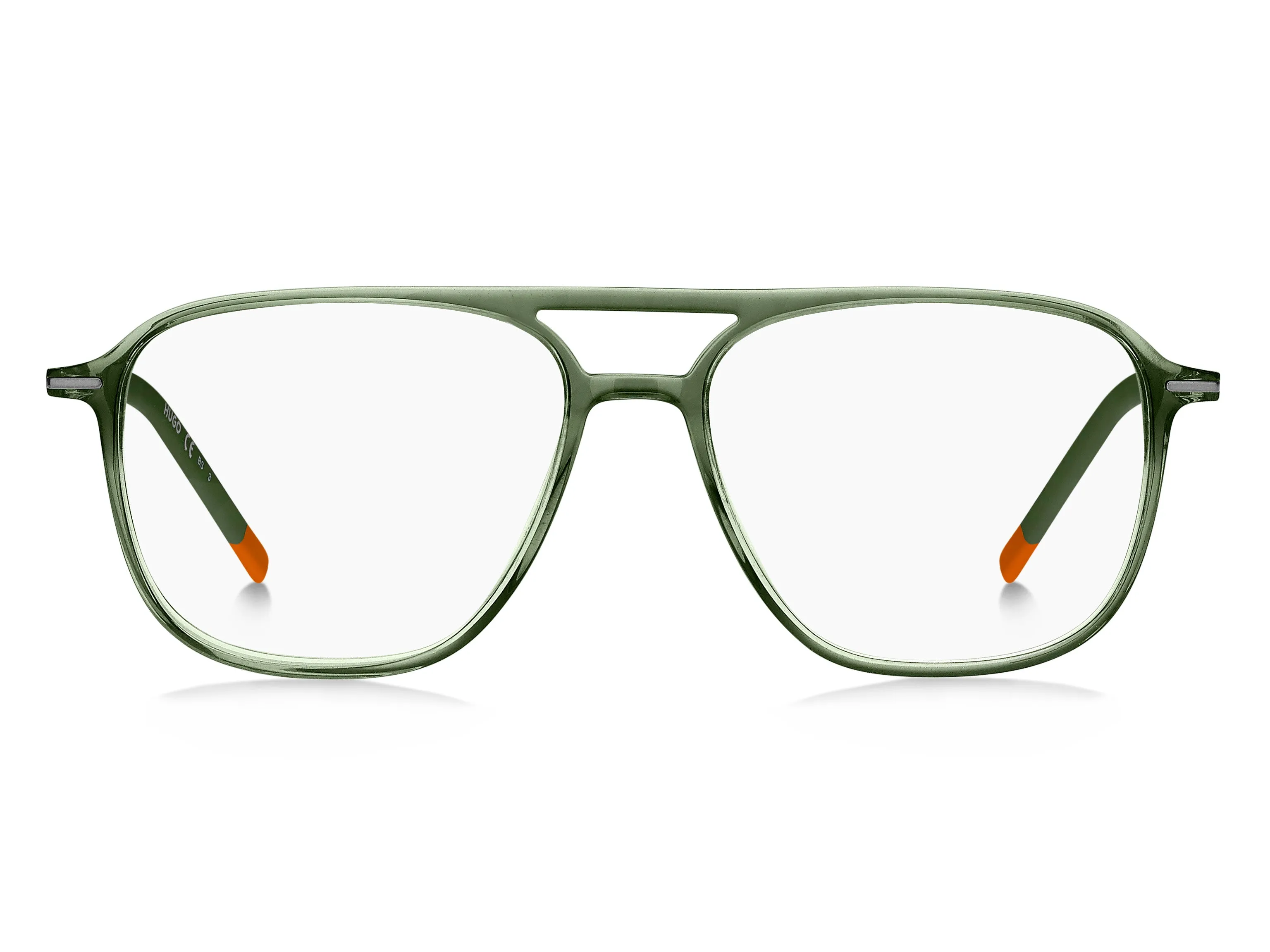 Hugo Boss HG 1232 1ED Montature da vista Acetato Verde Squadrata - immagine 3