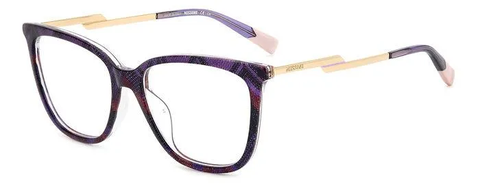 Missoni MIS 0125/G S68 Montature da vista Acetato Viola Squadrata - immagine 1