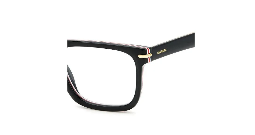 Carrera CARRERA 312 M4P Montature da vista Acetato Nero strisciato Pilot - immagine 4