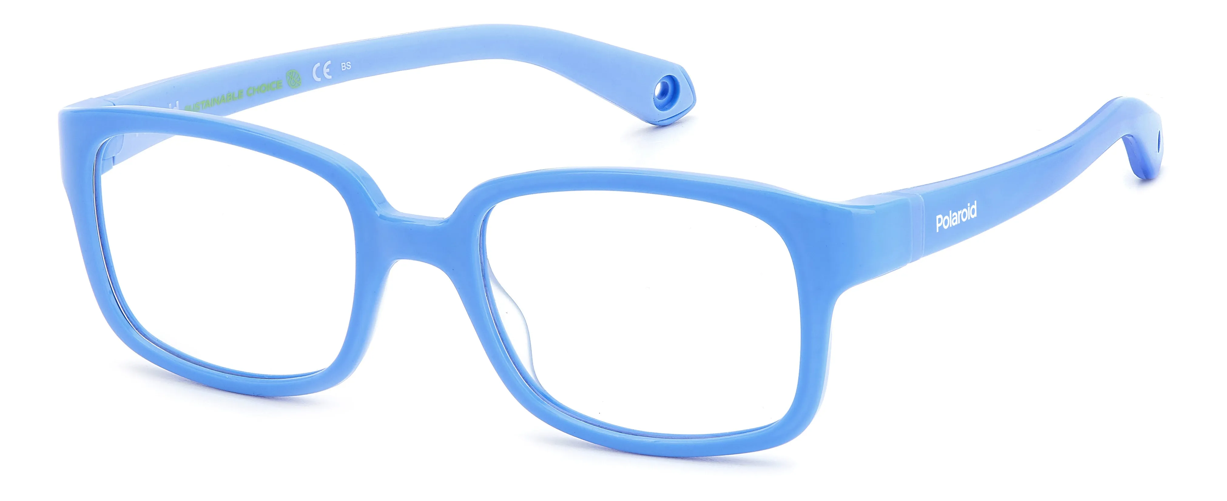 Polaroid PLD K005 MVU Montature da vista bambino Plastica Azzurro Squadrata - immagine 1