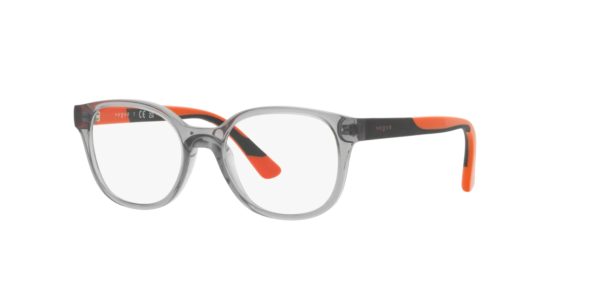 VOGUE EYEWEAR VY2020 2283 Montature da vista bambino Iniettato Grigio Trasparente Pillow Normale - immagine 3