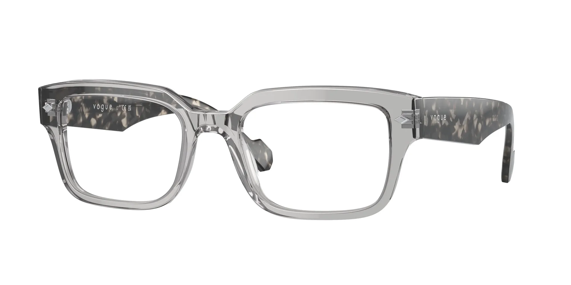 VOGUE EYEWEAR VO5491 2820 Montature da vista Acetato Grigio Pillow Normale - immagine 1