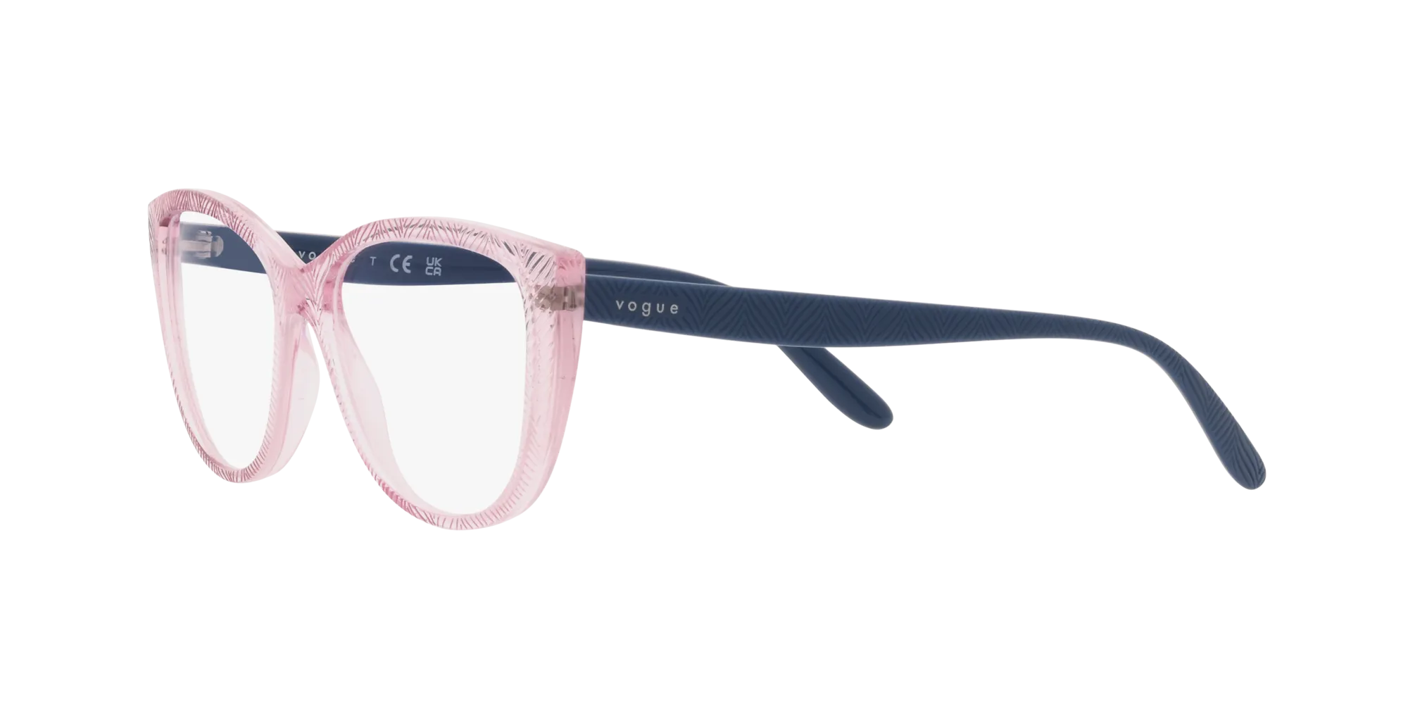 VOGUE EYEWEAR VO5485 3044 Montature da vista Iniettato Rosa Cat Eye Normale - immagine 4