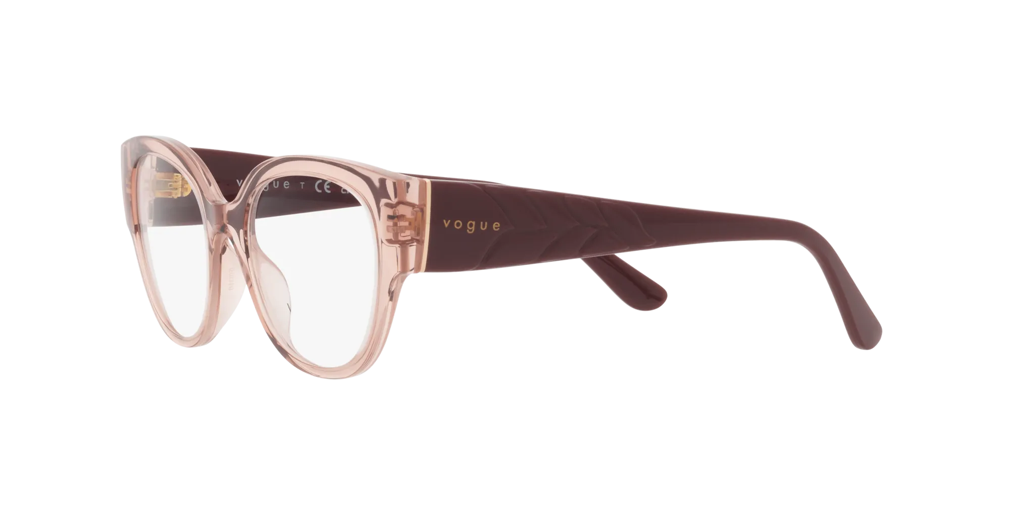 VOGUE EYEWEAR VO5482 2864 Montature da vista Iniettato Rosa Pantos Normale - immagine 4