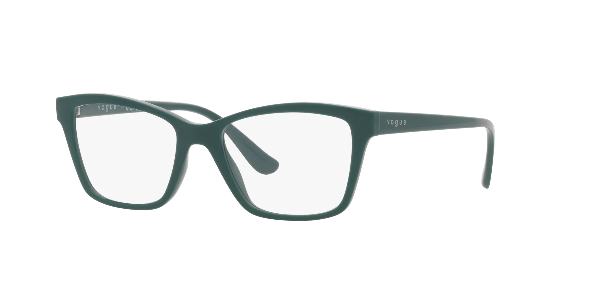 VOGUE EYEWEAR VO5420 3050 Montature da vista Iniettato Verde Trasparente Pillow Normale - immagine 3