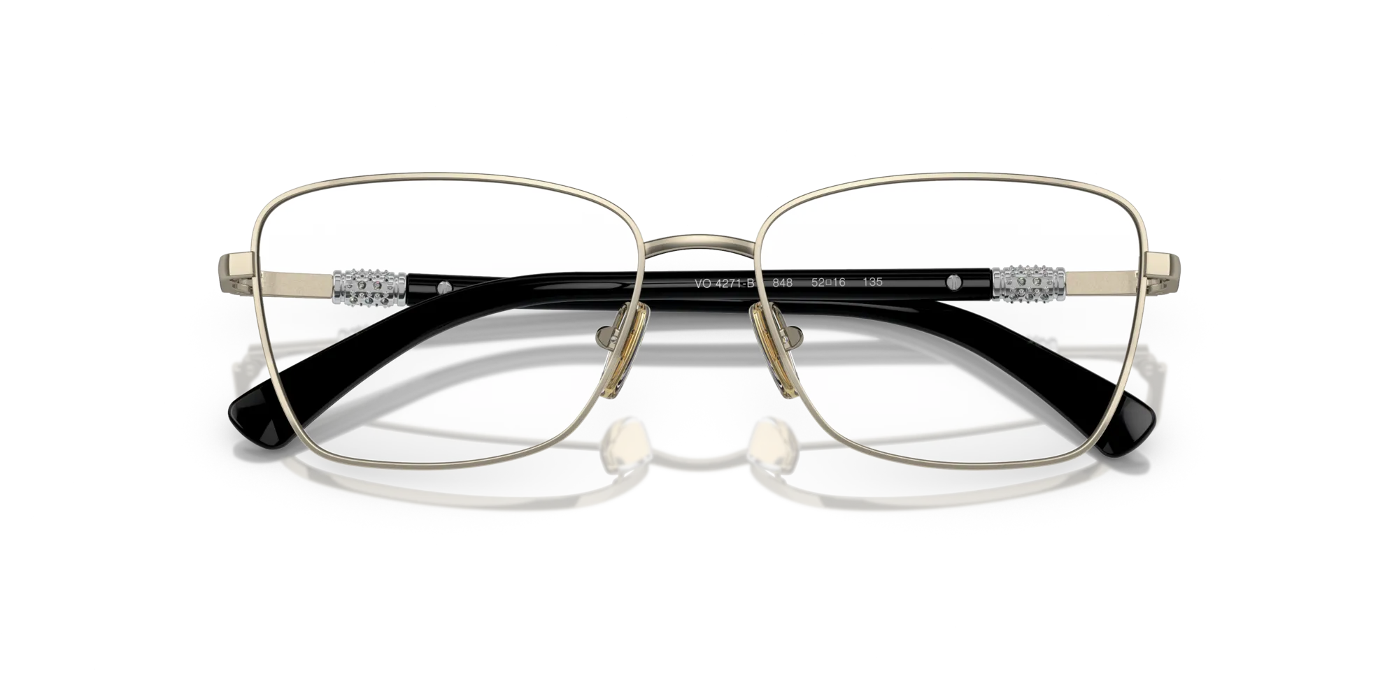VOGUE EYEWEAR VO4271B 848 Montature da vista Metallo Oro Farfalla Normale - immagine 2