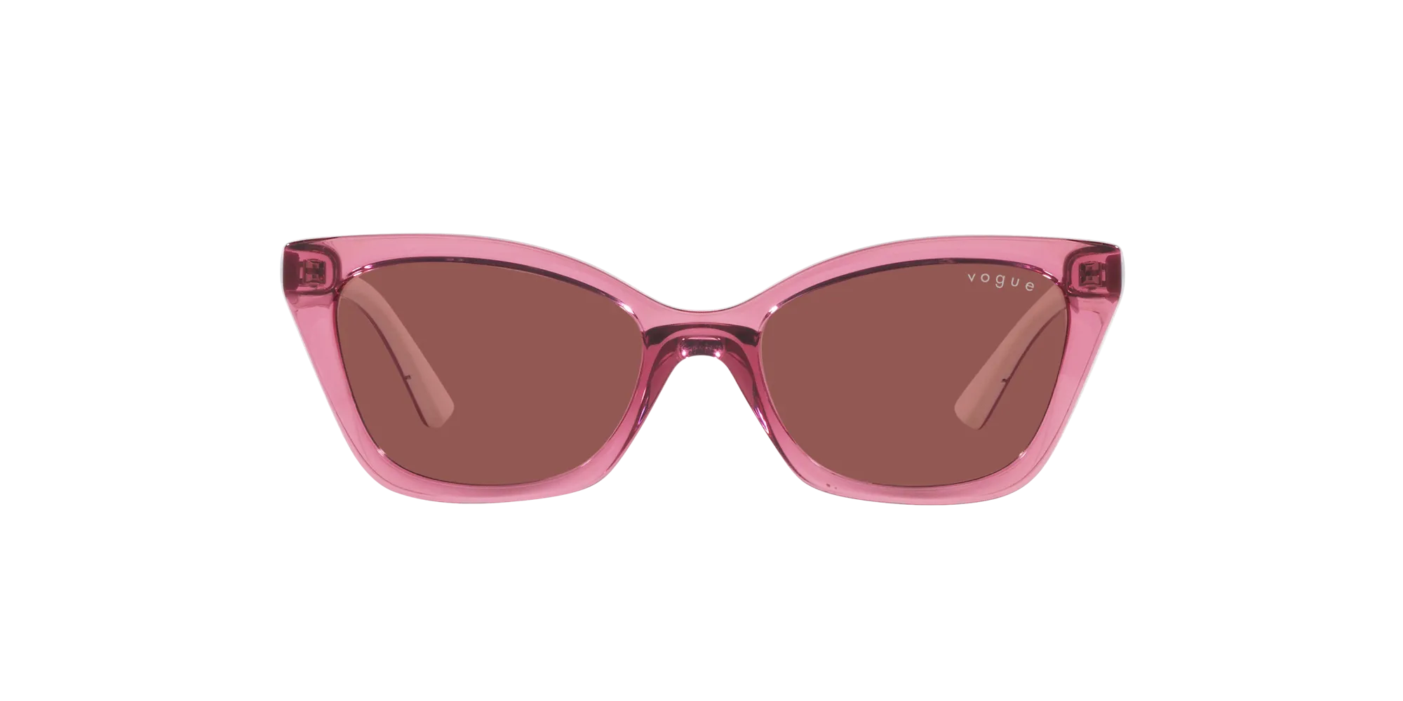VOGUE EYEWEAR VJ2020 306569 Occhiali da sole bambino Iniettato Viola Viola Cat Eye Normale - immagine 2