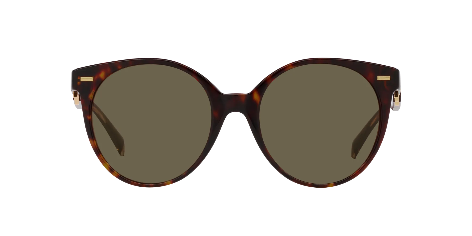 Versace VE4442 108/3 Occhiali da sole Acetato Tartaruga Marrone Pantos Normale - immagine 2
