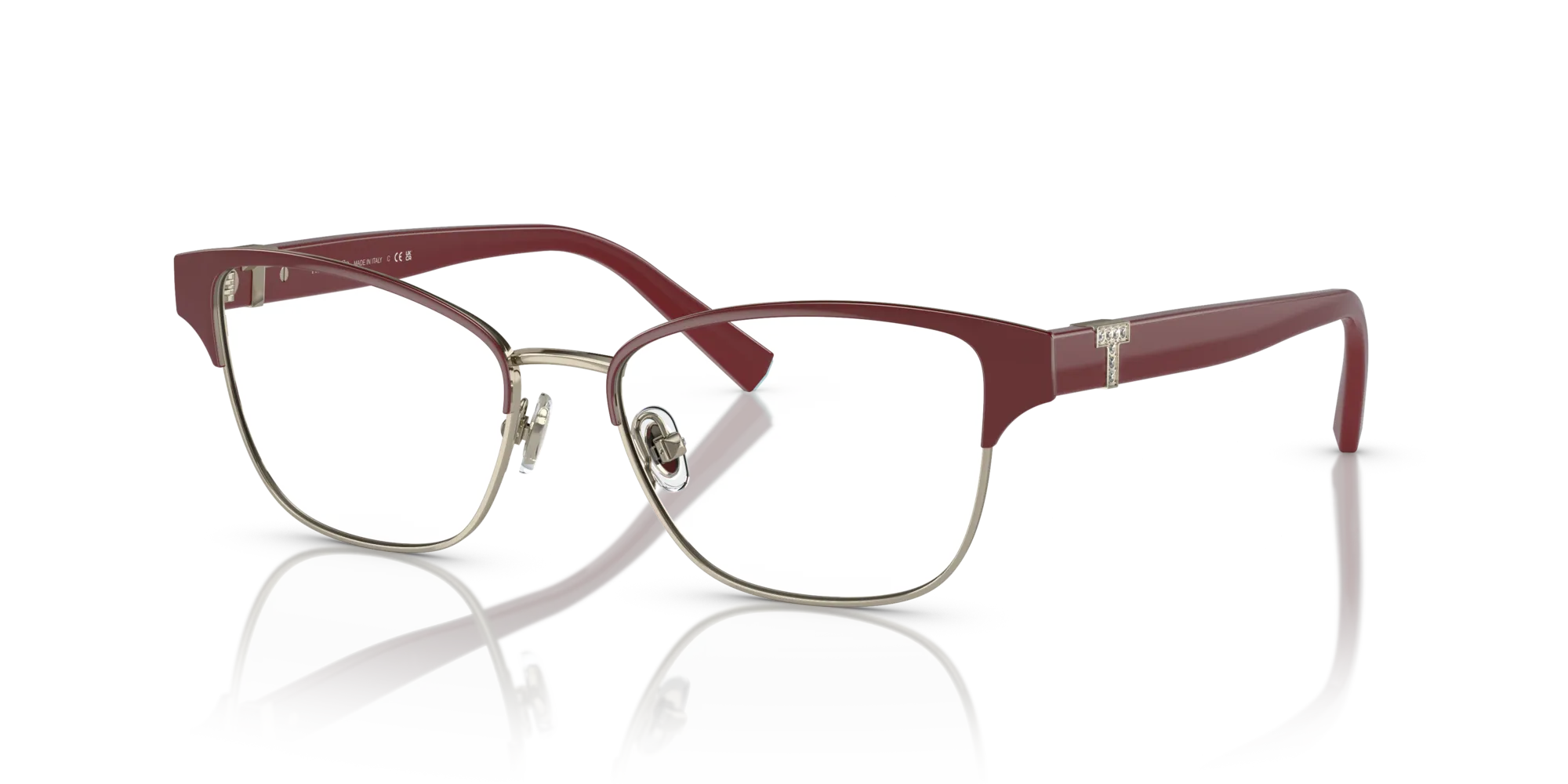 Tiffany TF1152B 6185 Montature da vista Metallo Bronzo Cat Eye Normale - immagine 4