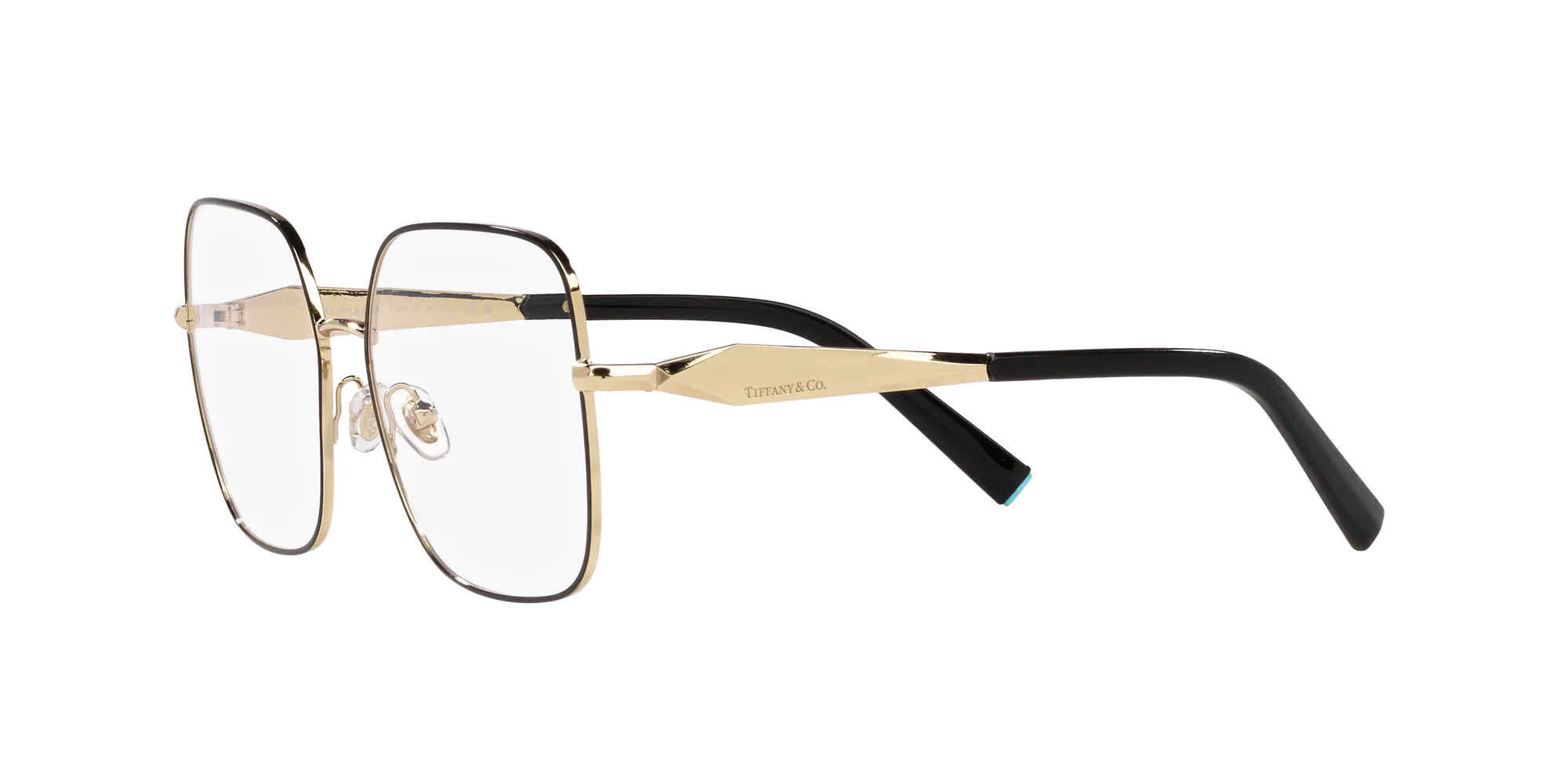 Tiffany TF1151 L6164 Montature da vista Metallo Nero Trasparente Squadrata Normale - immagine 4