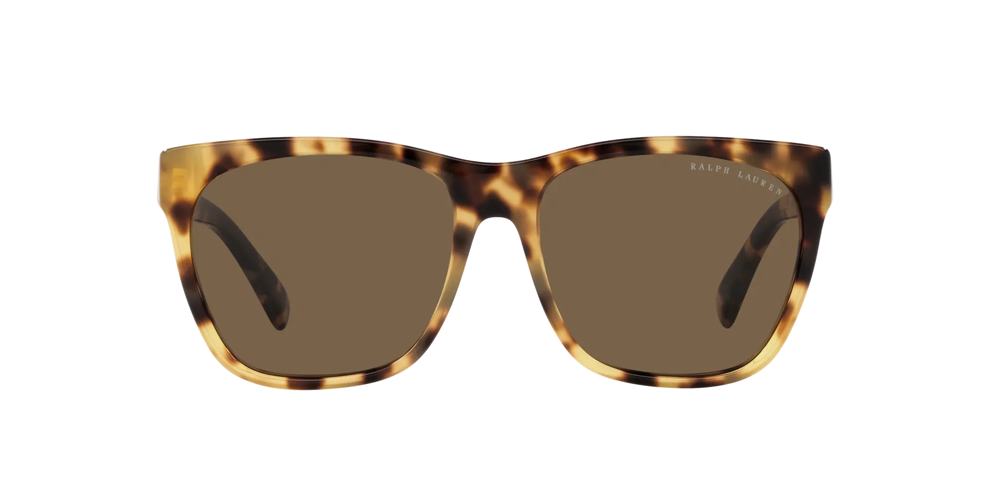 Ralph Lauren RL8212 THE RICKY II 500473 Occhiali da sole Acetato Tartaruga Marrone Squadrata Normale - immagine 2