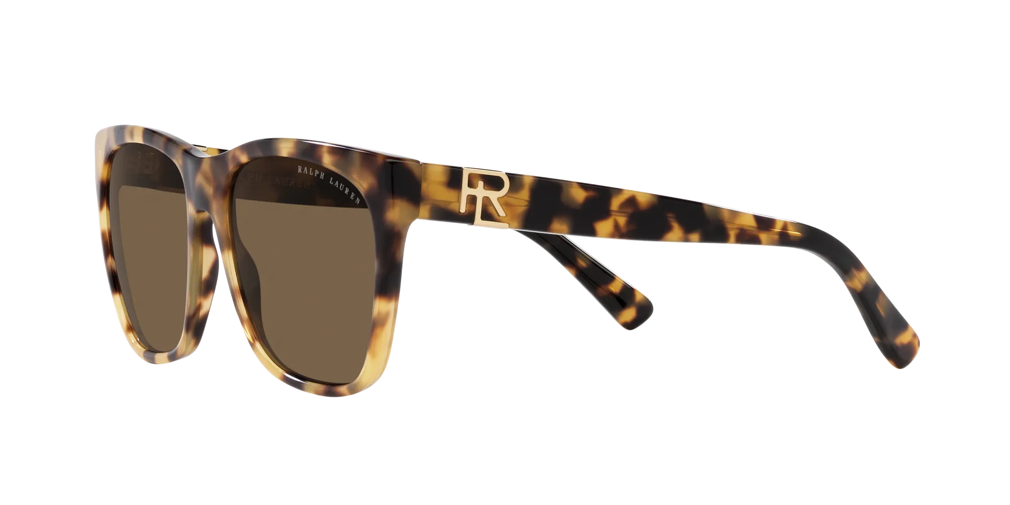 Ralph Lauren RL8212 THE RICKY II 500473 Occhiali da sole Acetato Tartaruga Marrone Squadrata Normale - immagine 4