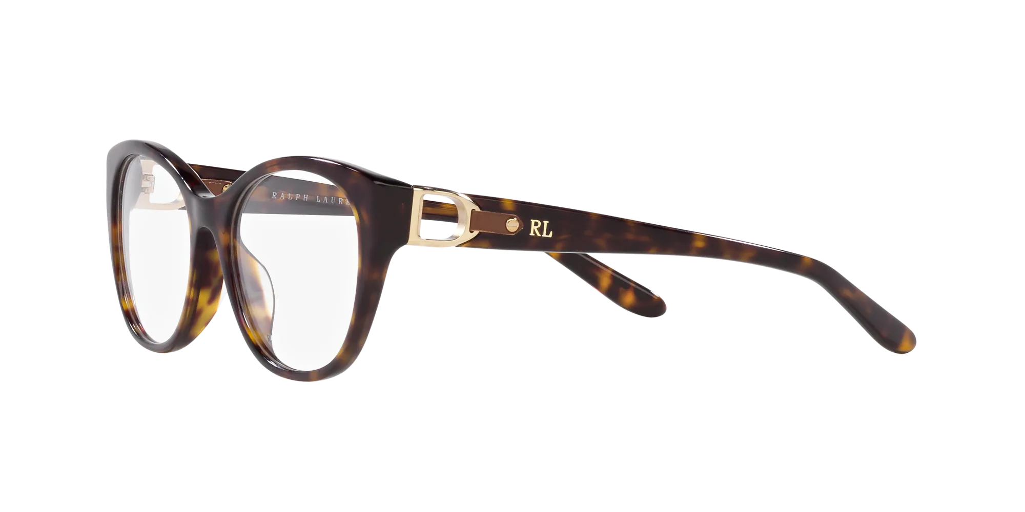 Ralph Lauren RL6235QU 5003 Montature da vista Acetato Tartaruga Cat Eye Normale - immagine 4