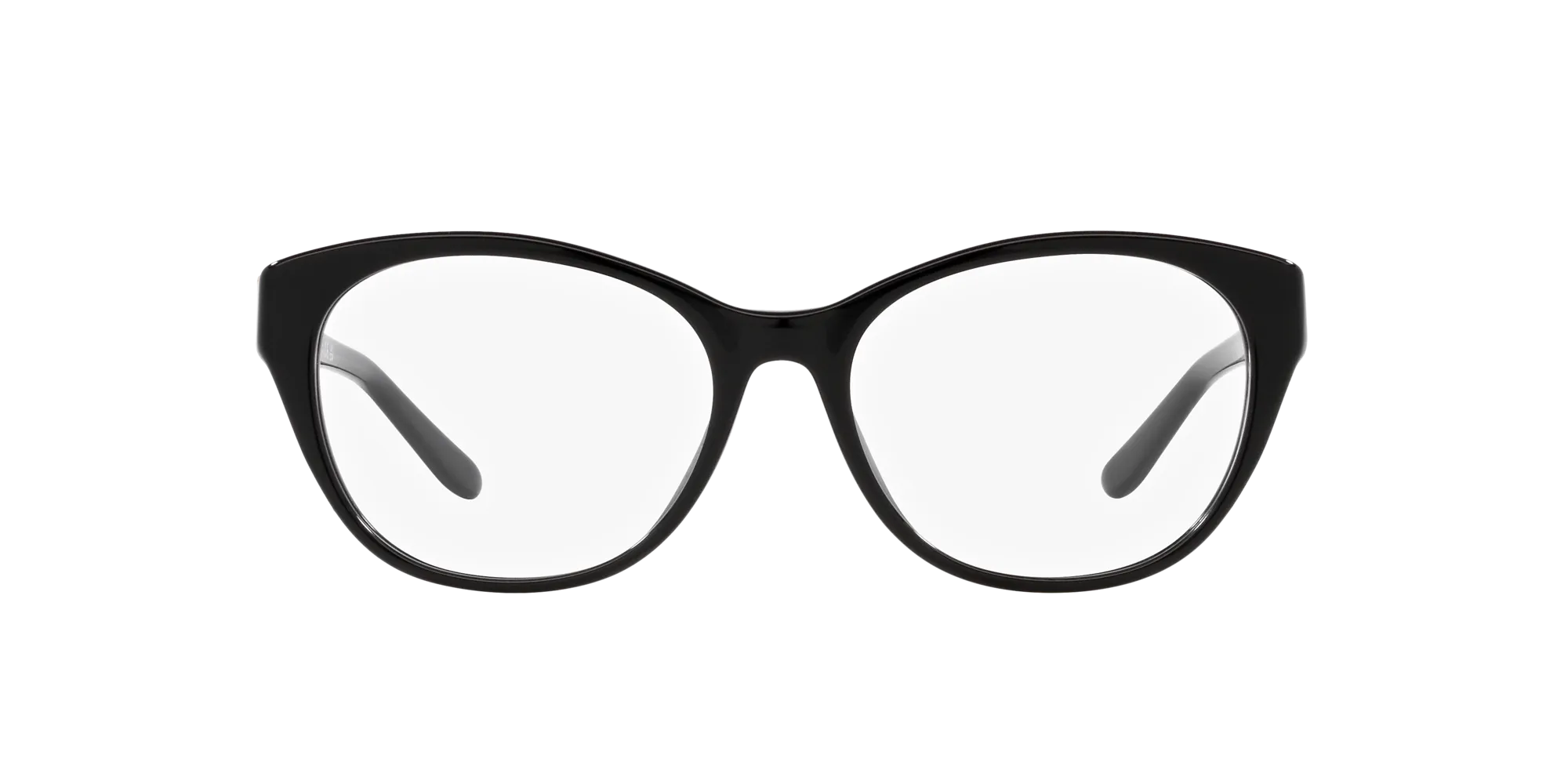 Ralph Lauren RL6235QU 5001 Montature da vista Acetato Nero Trasparente Cat Eye Normale - immagine 2