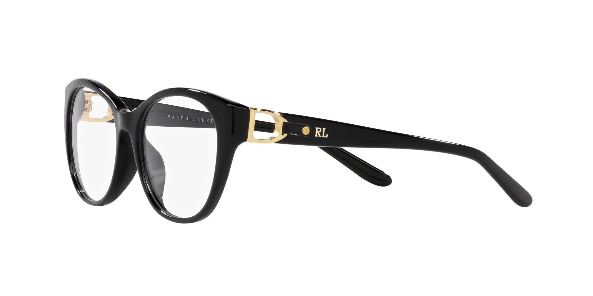 Ralph Lauren RL6235QU 5001 Montature da vista Acetato Nero Cat Eye Normale - immagine 4