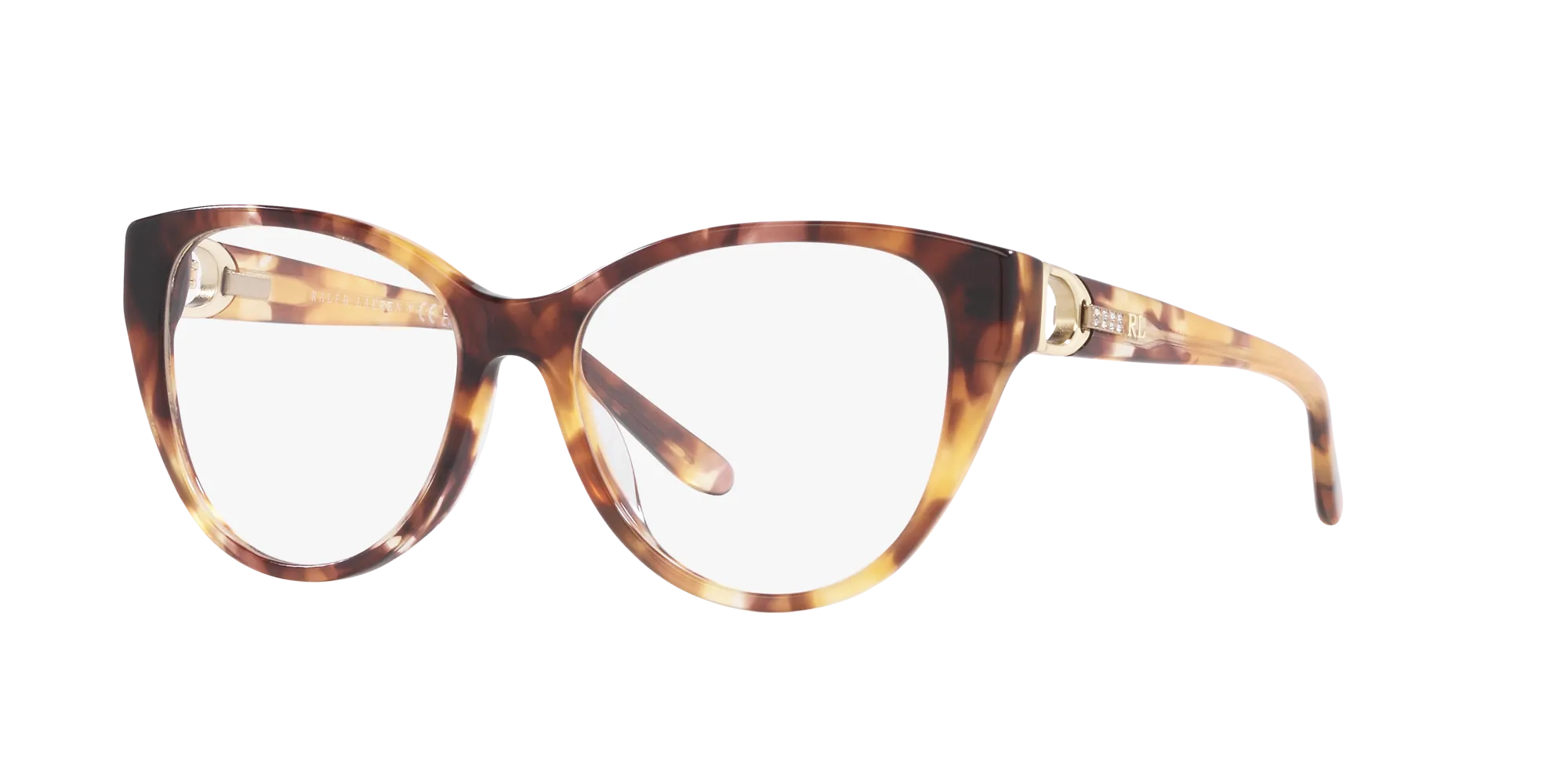 Ralph Lauren RL6234BU 6093 Montature da vista Acetato Tartaruga Cat Eye Normale - immagine 3