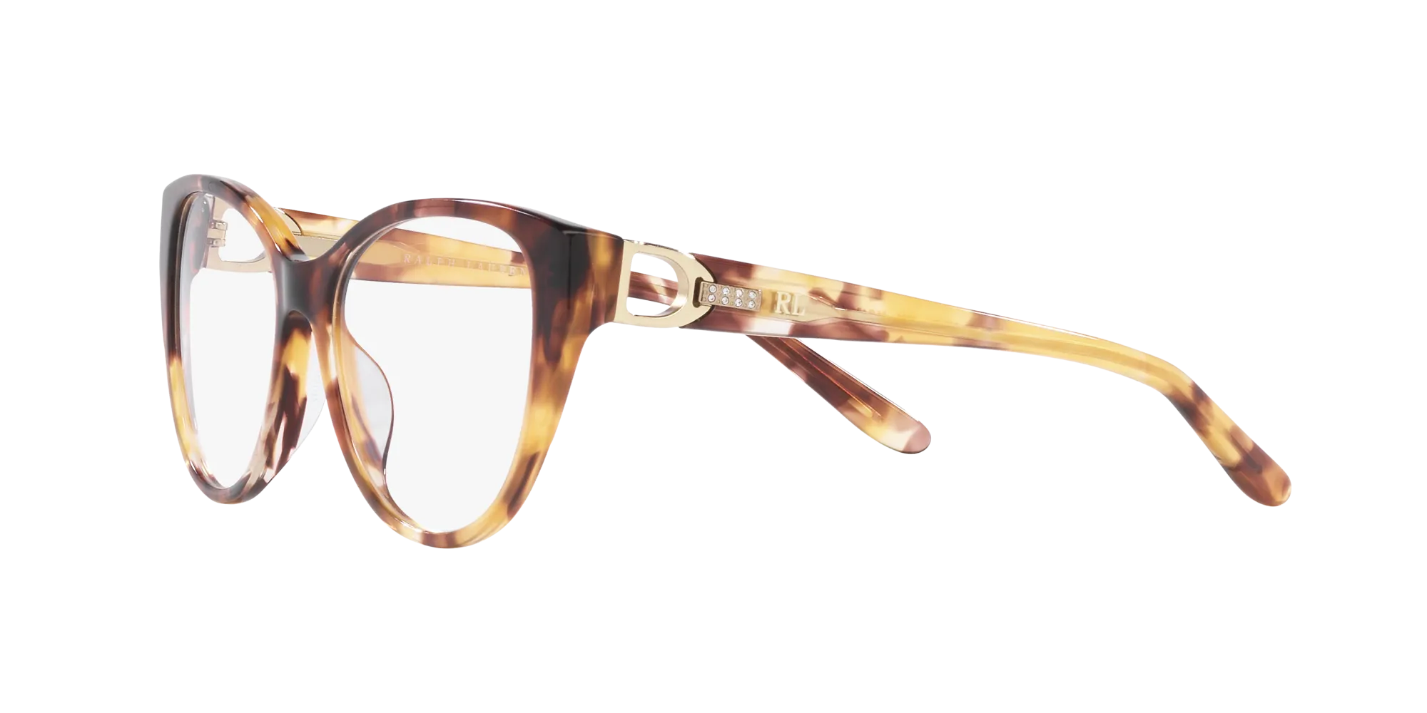 Ralph Lauren RL6234BU 6093 Montature da vista Acetato Tartaruga Cat Eye Normale - immagine 4
