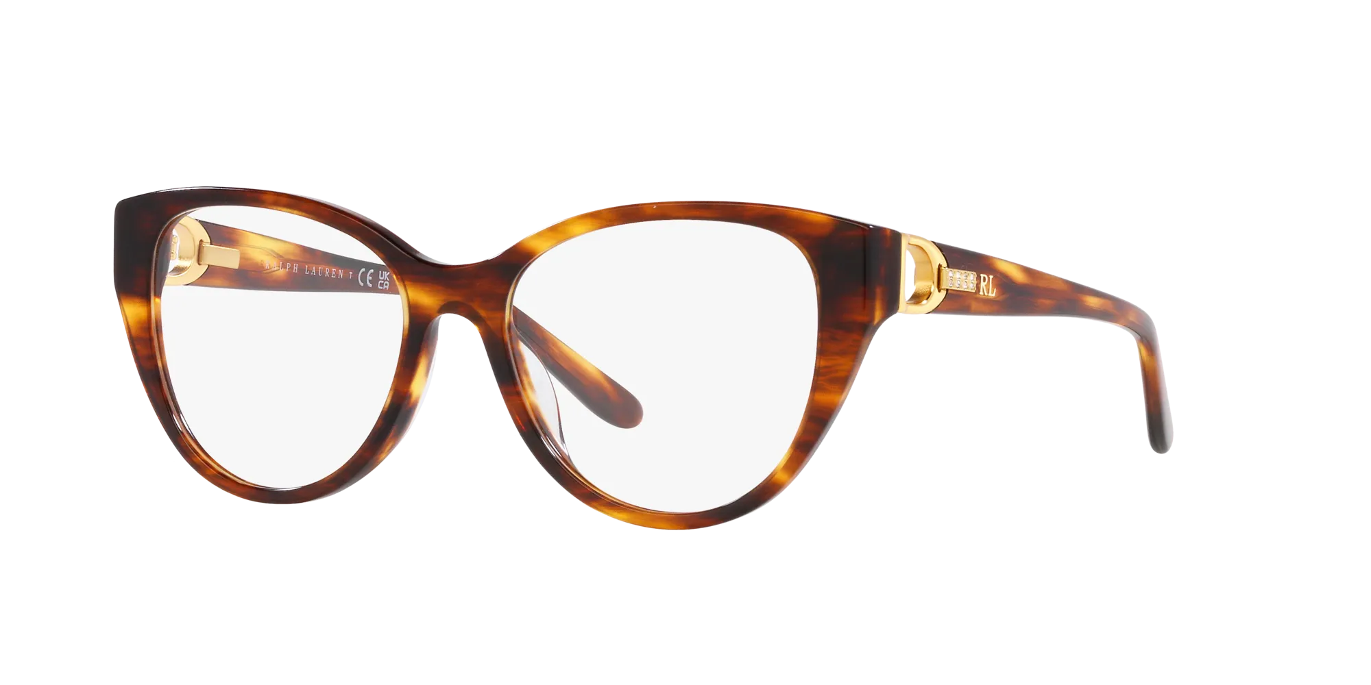 Ralph Lauren RL6234BU 5007 Montature da vista Acetato Marrone Cat Eye Normale - immagine 3