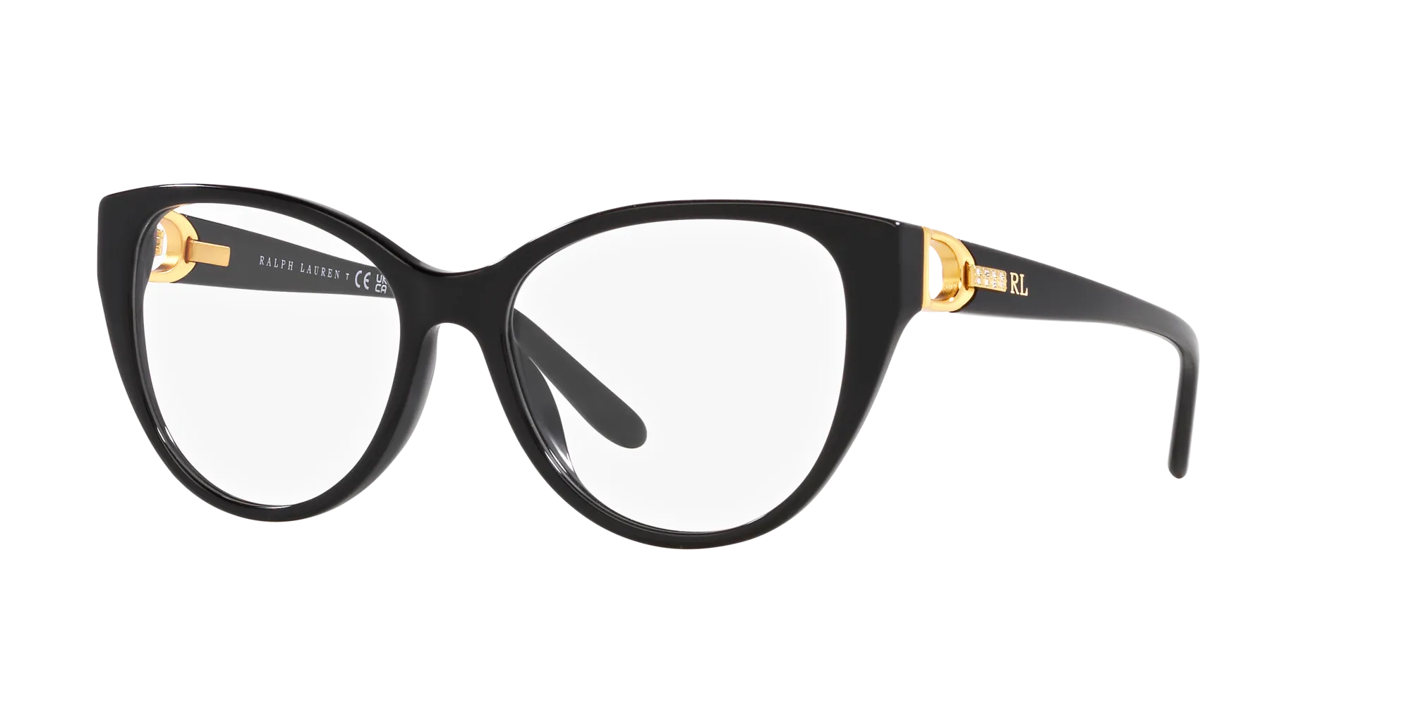 Ralph Lauren RL6234BU 5001 Montature da vista Acetato Nero Cat Eye Normale - immagine 3