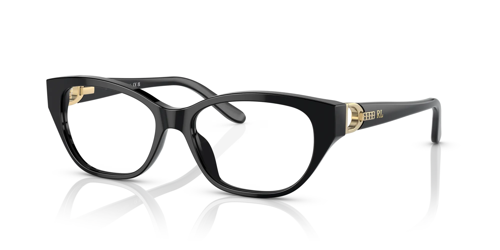 Ralph Lauren RL6227U 5001 Montature da vista Acetato Nero Rotonda Normale - immagine 4