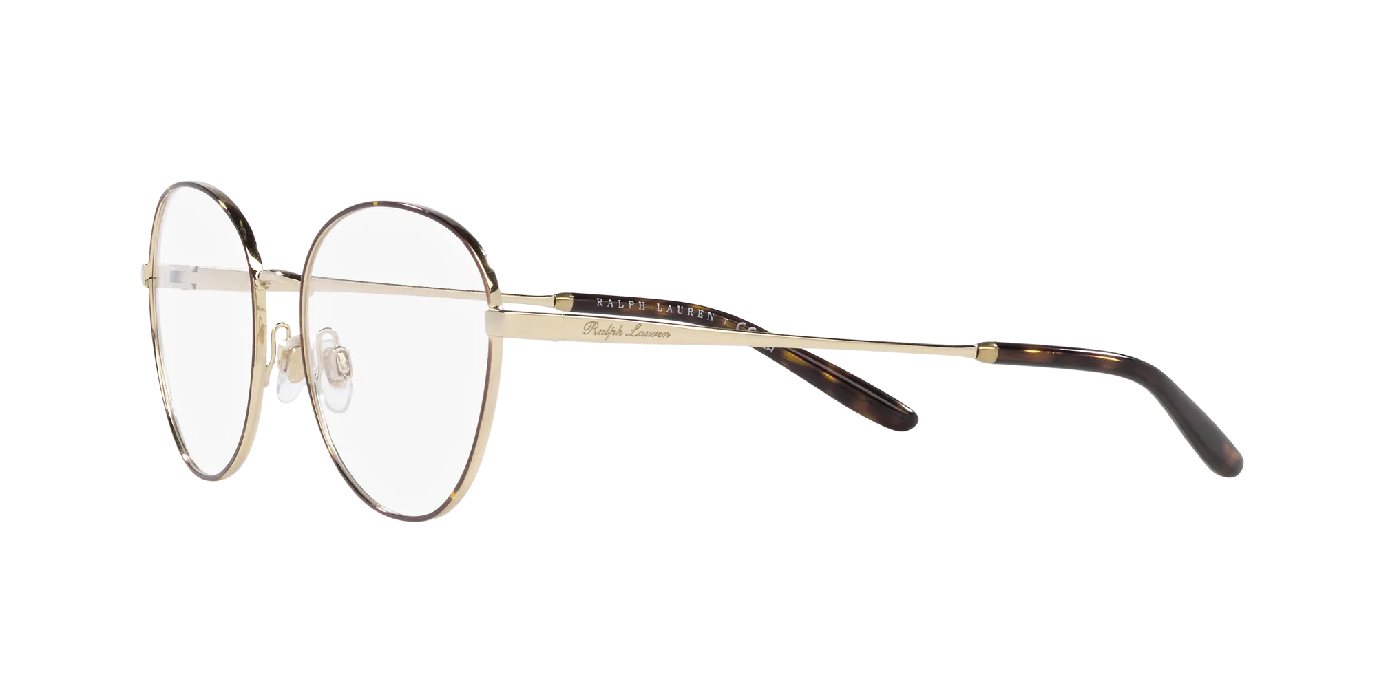 Ralph Lauren RL5121 9454 Montature da vista Metallo Marrone Trasparente Rotonda Normale - immagine 4