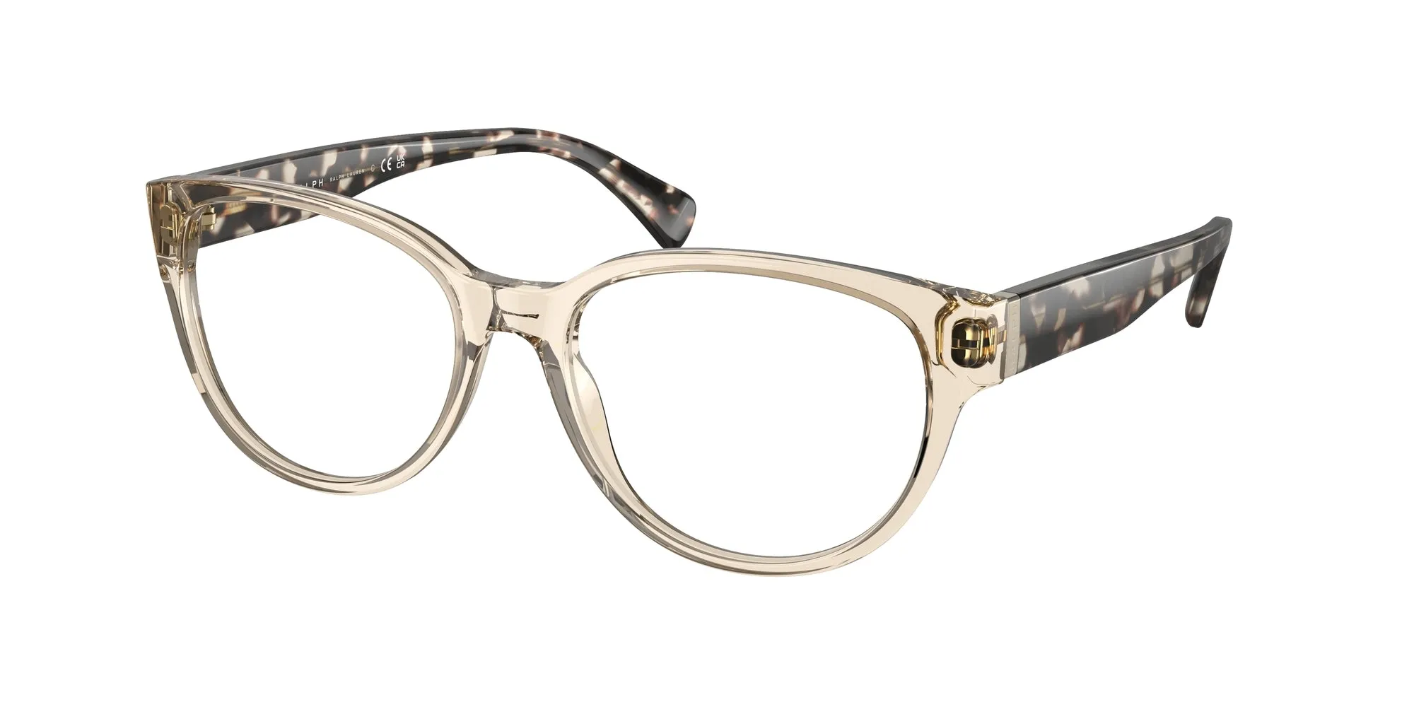 Ralph Lauren RA7151 6062 Montature da vista Acetato Marrone Rotonda Normale - immagine 1