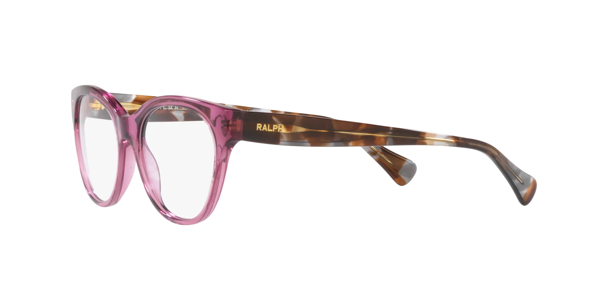 Ralph Lauren RA7141 6008 Montature da vista Acetato Viola Trasparente Cat Eye Normale - immagine 4