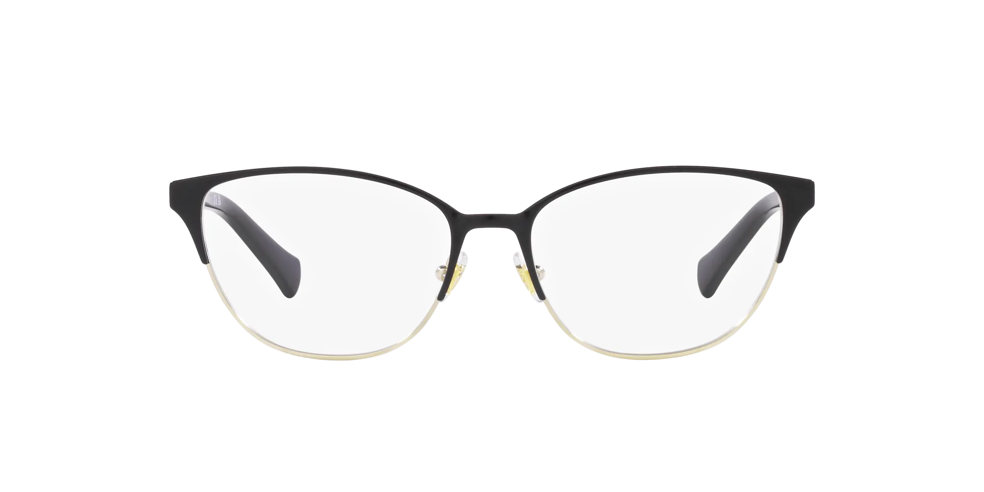 Ralph Lauren RA6055 9452 Montature da vista Metallo Nero Cat Eye Normale - immagine 2