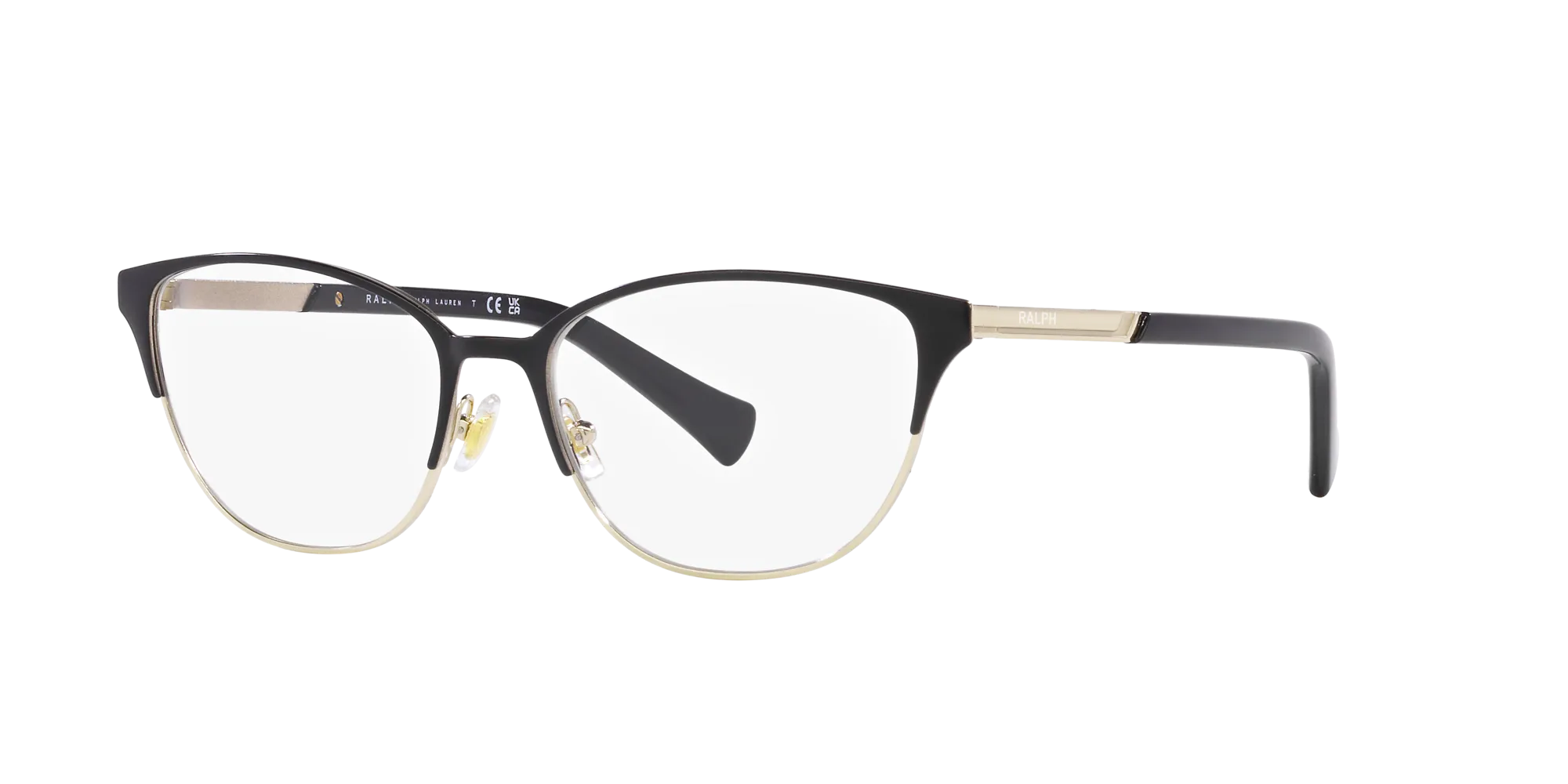 Ralph Lauren RA6055 9452 Montature da vista Metallo Nero Cat Eye Normale - immagine 3