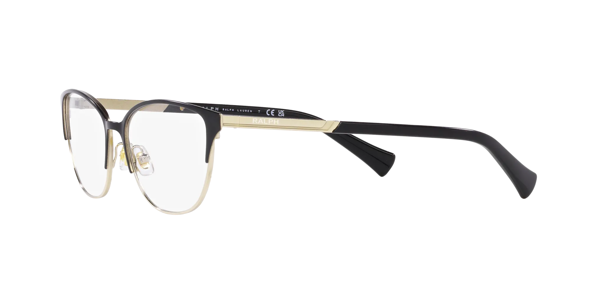 Ralph Lauren RA6055 9452 Montature da vista Metallo Nero Cat Eye Normale - immagine 4