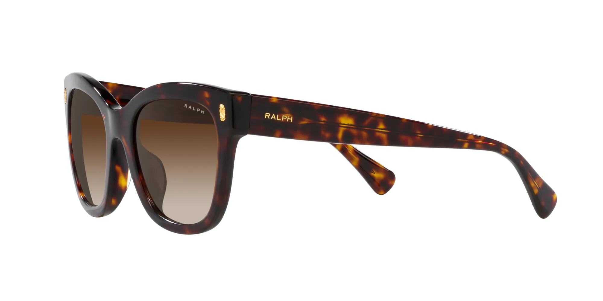 Ralph Lauren RA5301U 500313 Occhiali da sole Acetato Tartaruga Marrone Rotonda Normale Sfumato - immagine 4