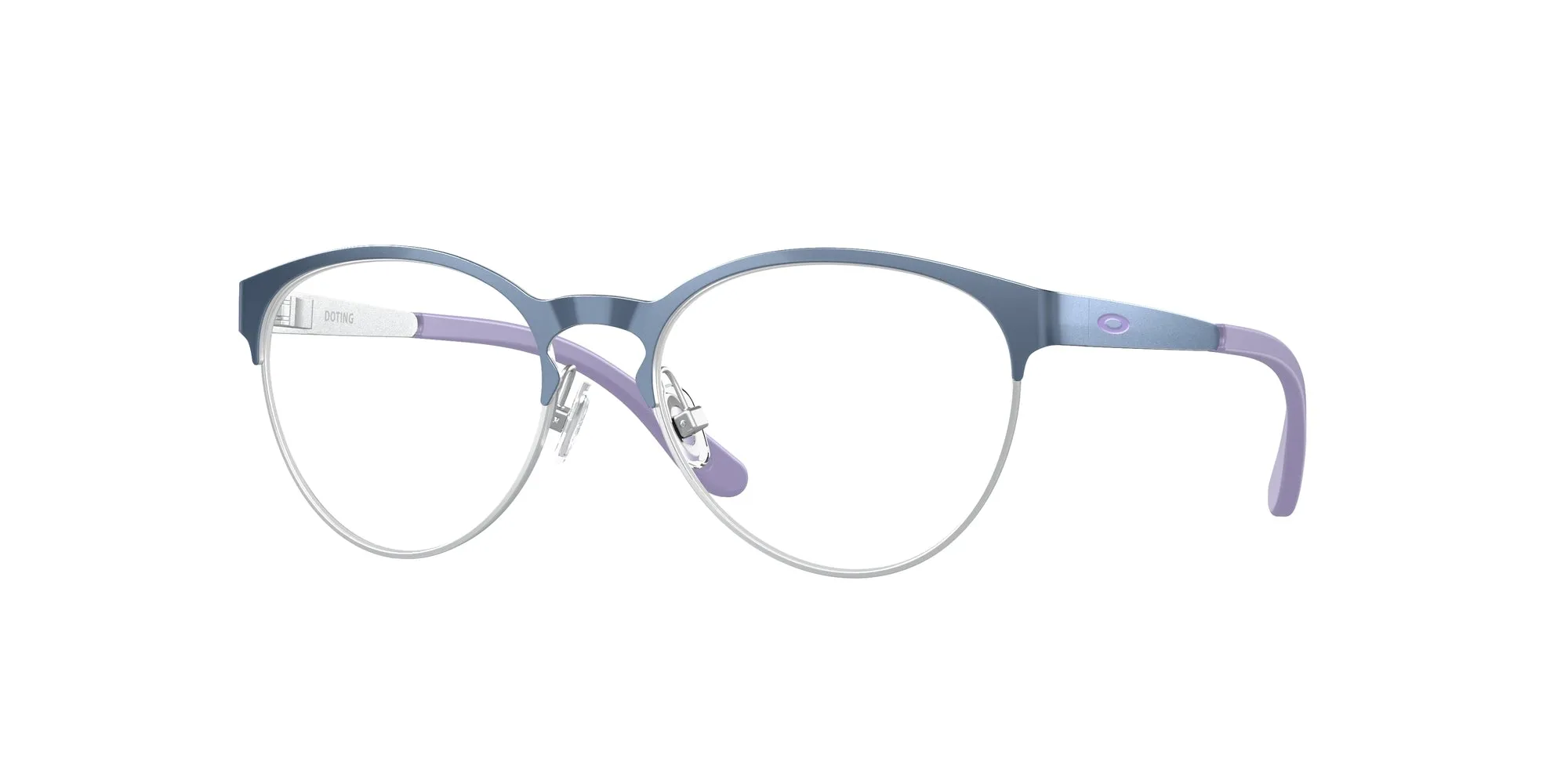 Oakley OY3005 DOTING 300503 Montature da vista Metallo Blu Trasparente Rotonda Normale - immagine 1