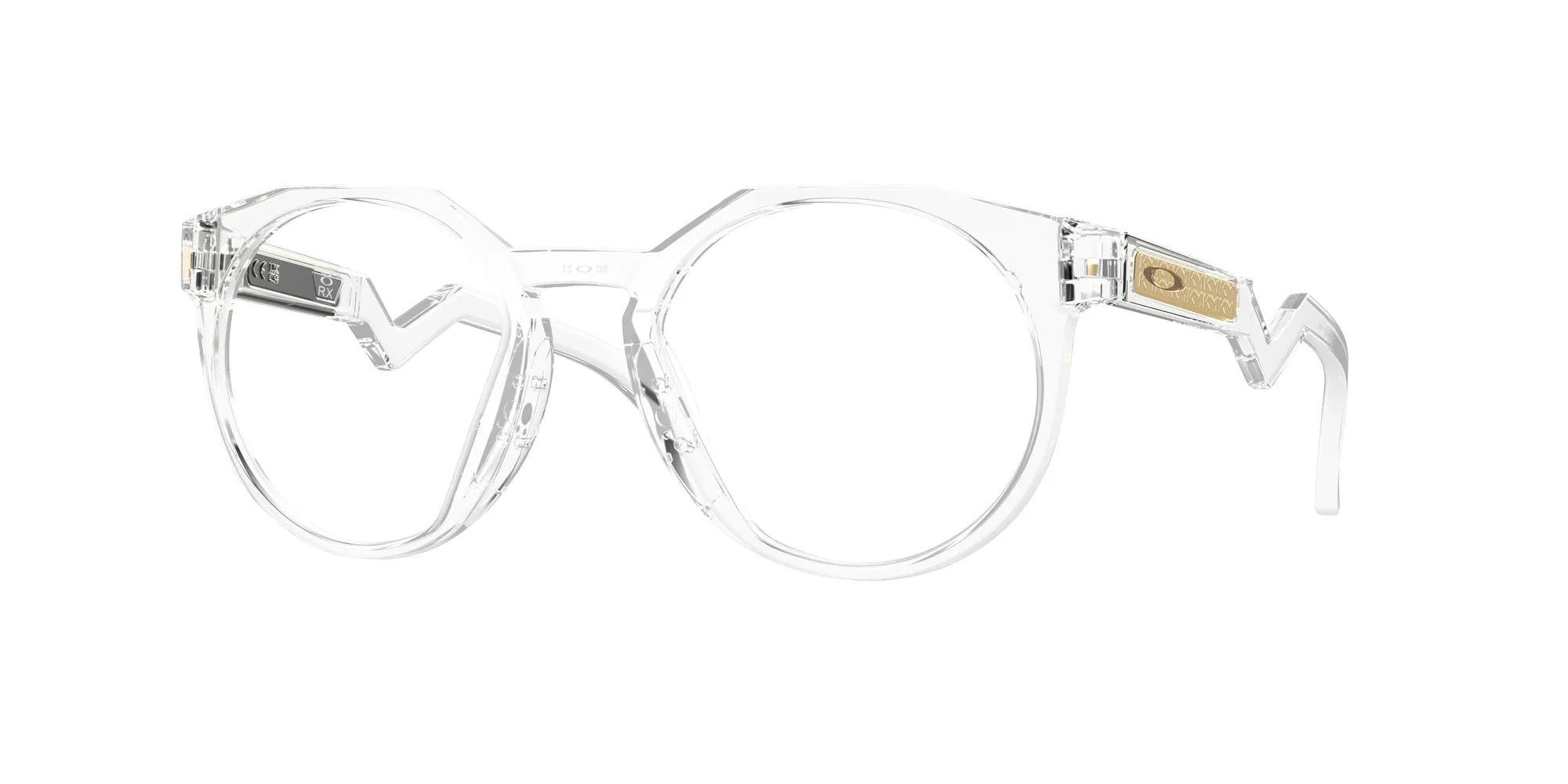 Oakley OX8139 HSTN RX 813905 Montature da vista O_Matter Trasparente Rotonda Normale - immagine 1